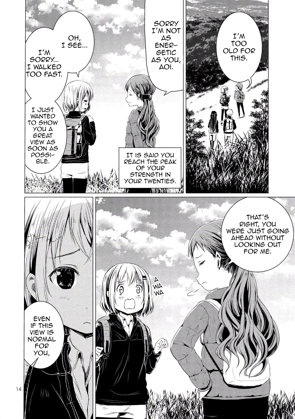 Yama No Susume Chapter 60 page 16 - Chapter 60: Becoming the leader on mount Ibuki?!