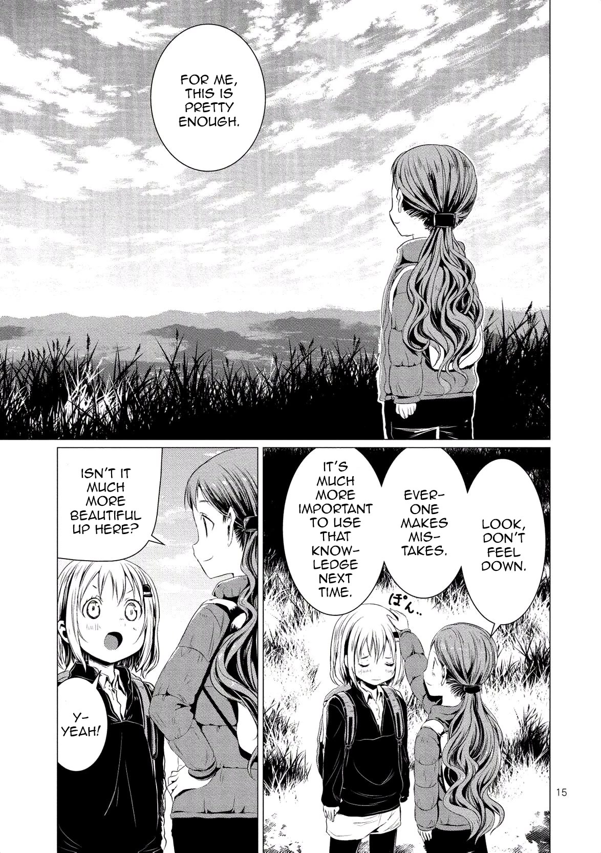 Yama No Susume Chapter 60 page 17 - Chapter 60: Becoming the leader on mount Ibuki?!