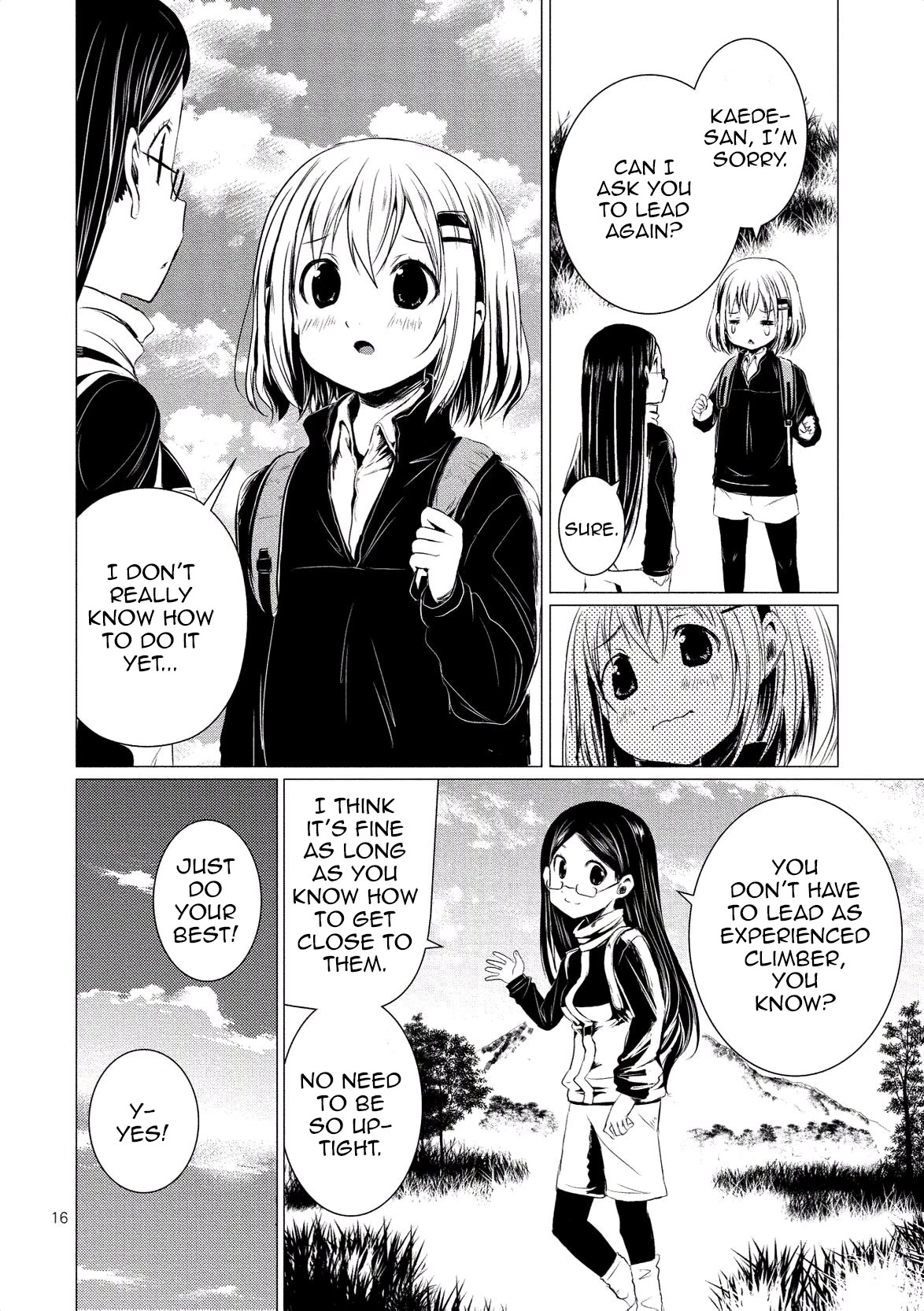 Yama No Susume Chapter 60 page 18 - Chapter 60: Becoming the leader on mount Ibuki?!