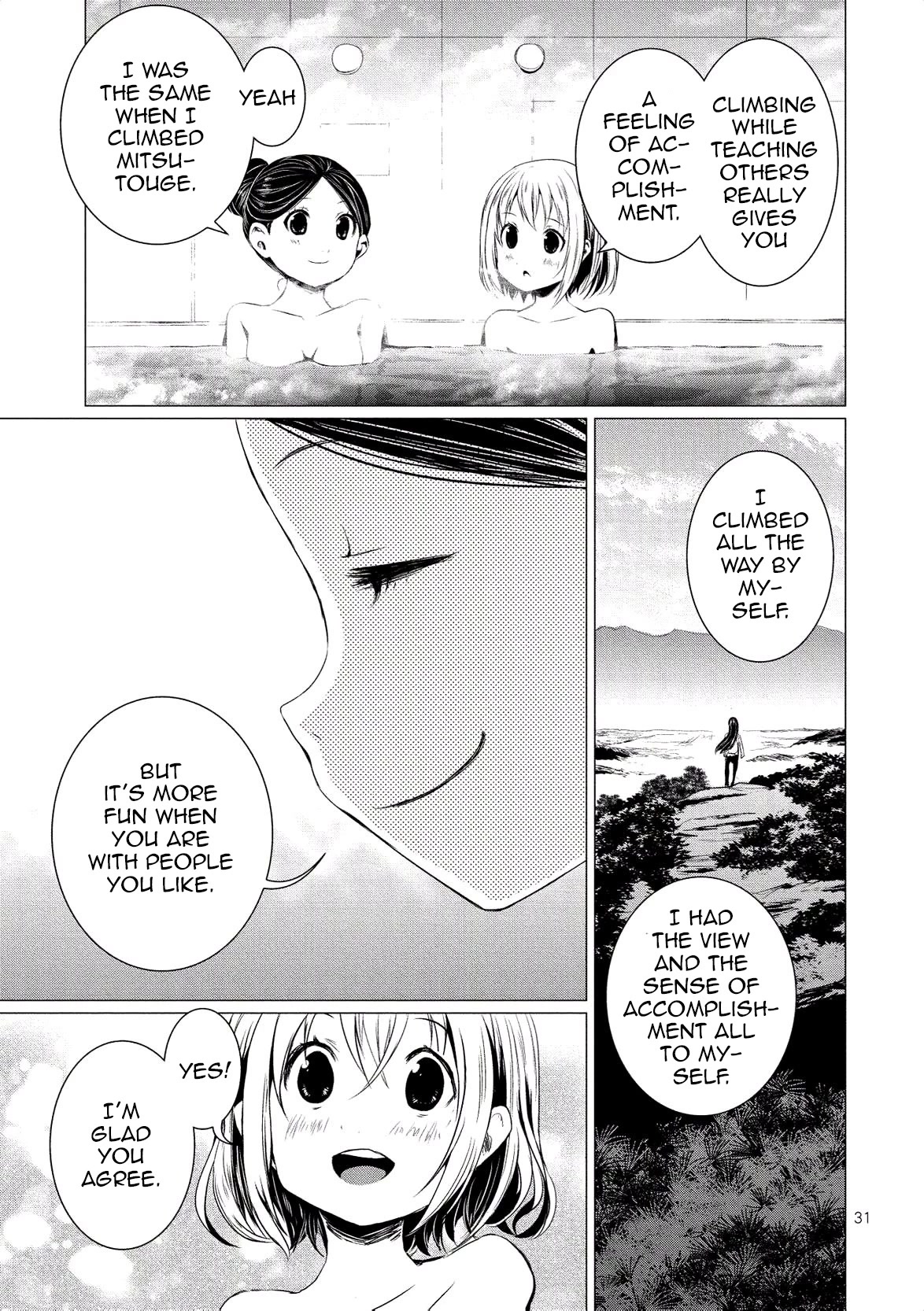 Yama No Susume Chapter 60 page 33 - Chapter 60: Becoming the leader on mount Ibuki?!