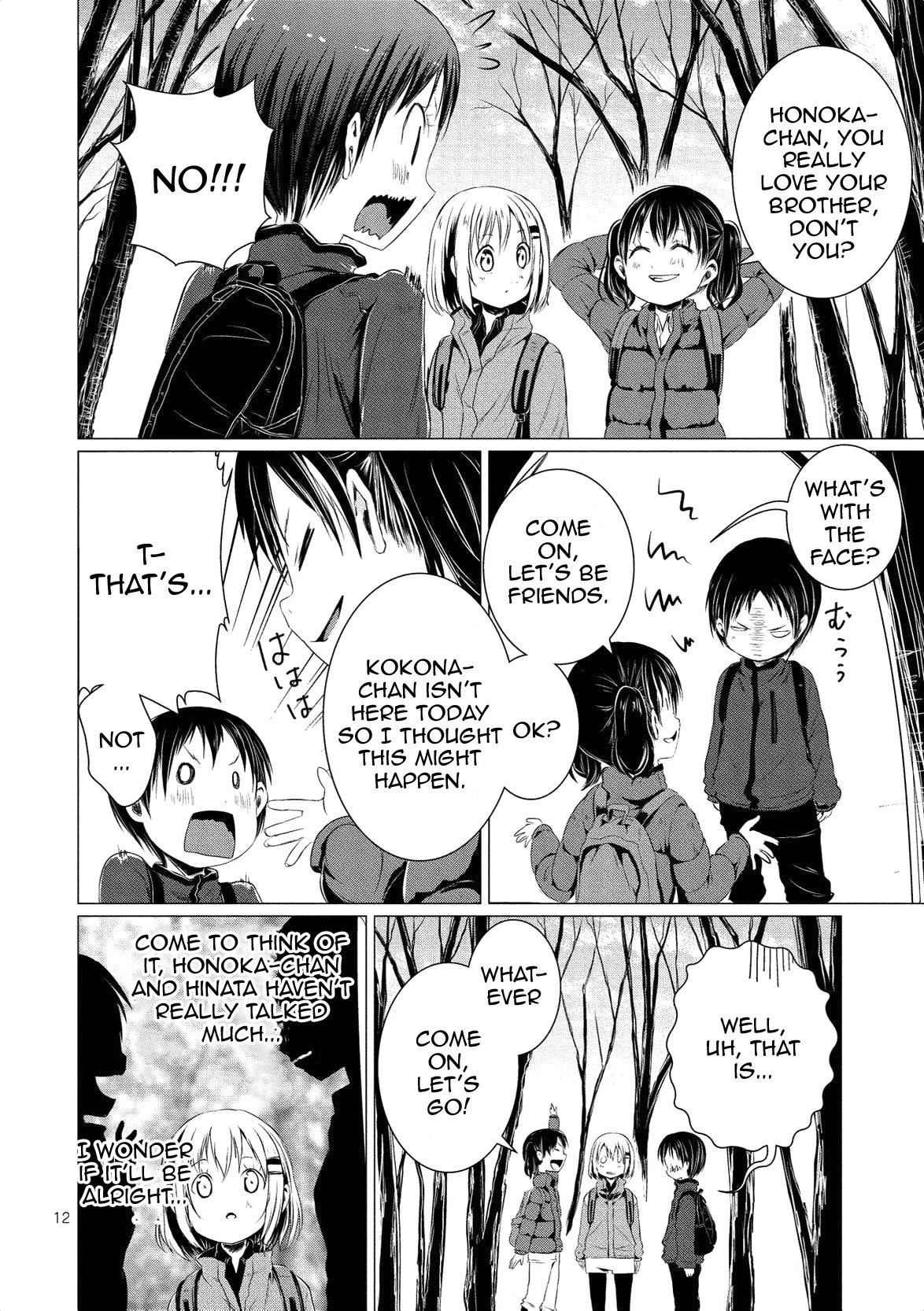 Yama No Susume Chapter 61 page 14 - Chapter 61: Honoka and Mount Arafune