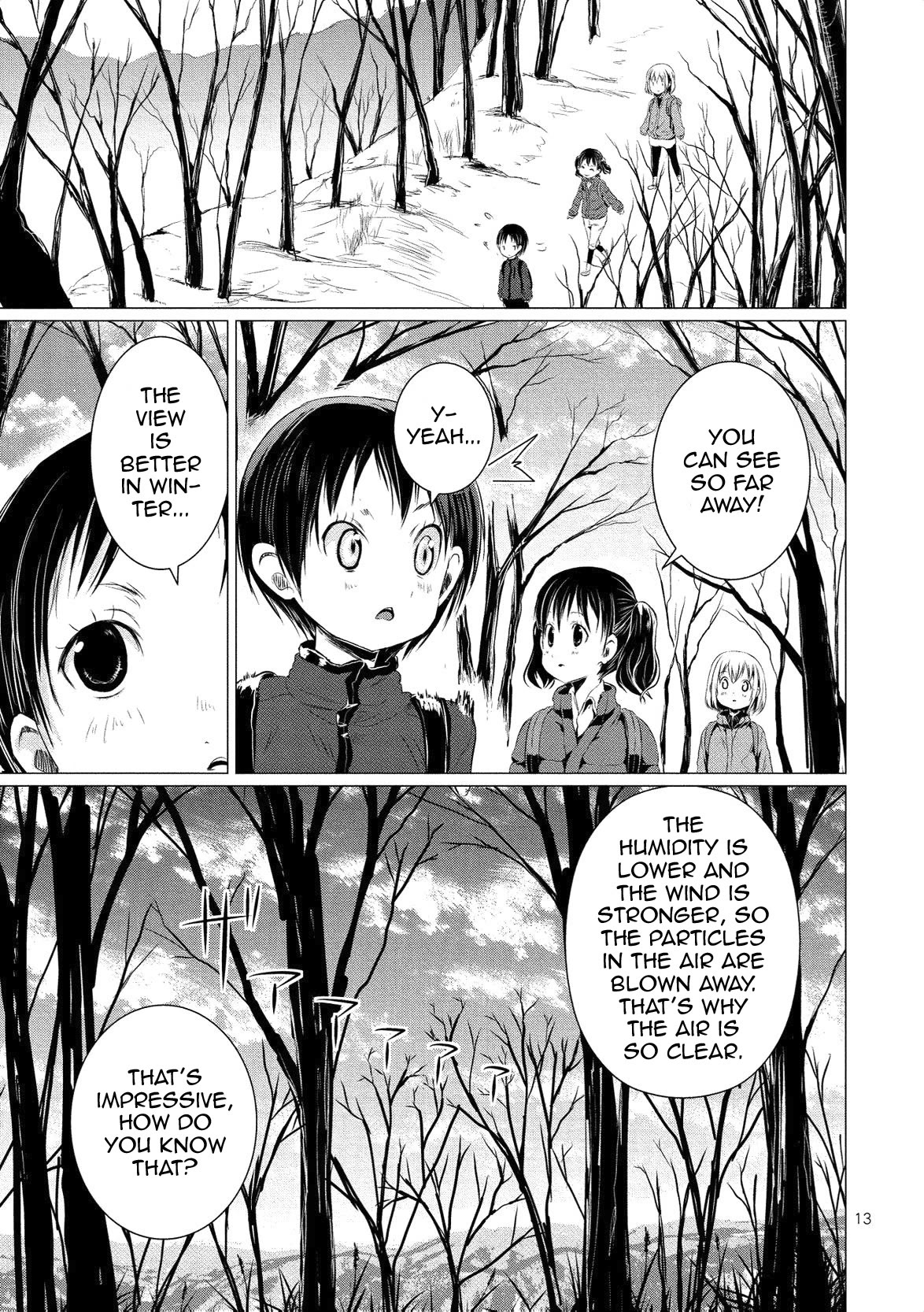 Yama No Susume Chapter 61 page 15 - Chapter 61: Honoka and Mount Arafune