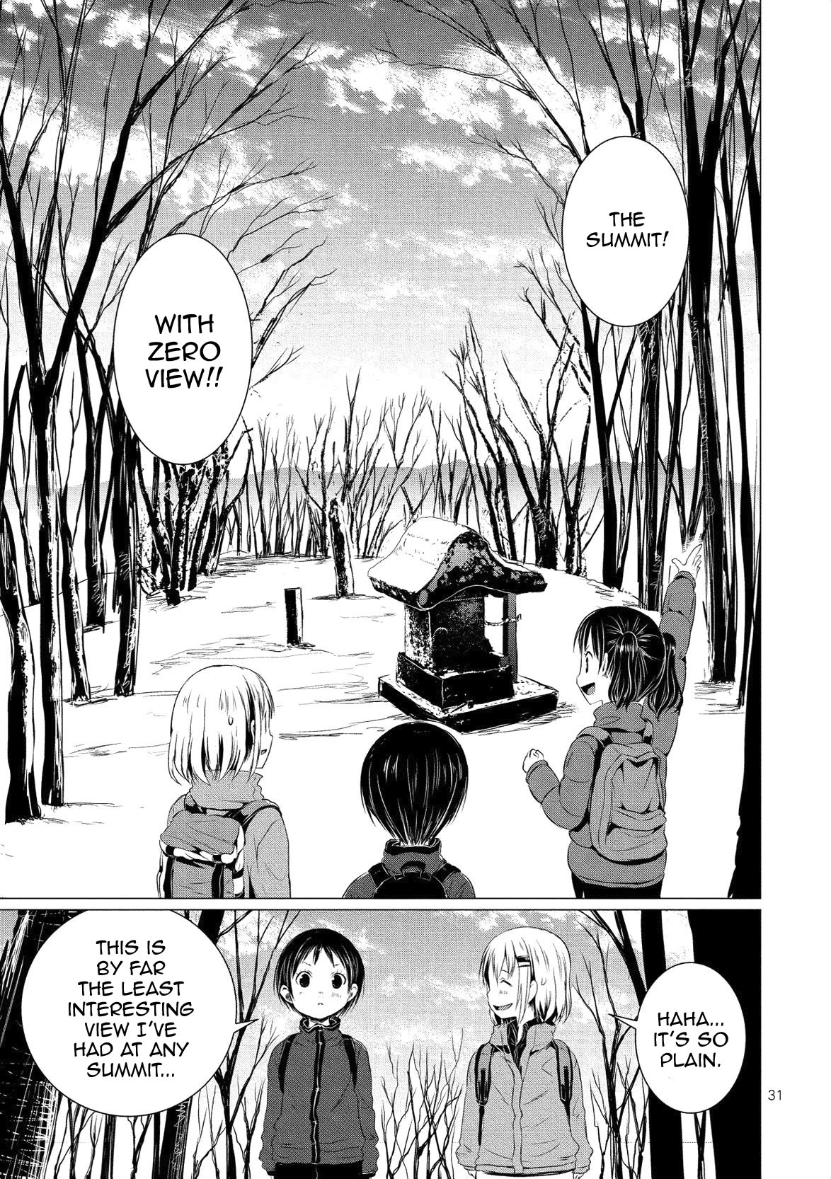 Yama No Susume Chapter 61 page 33 - Chapter 61: Honoka and Mount Arafune