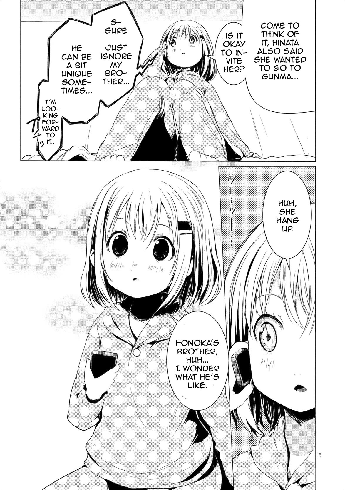 Yama No Susume Chapter 61 page 7 - Chapter 61: Honoka and Mount Arafune