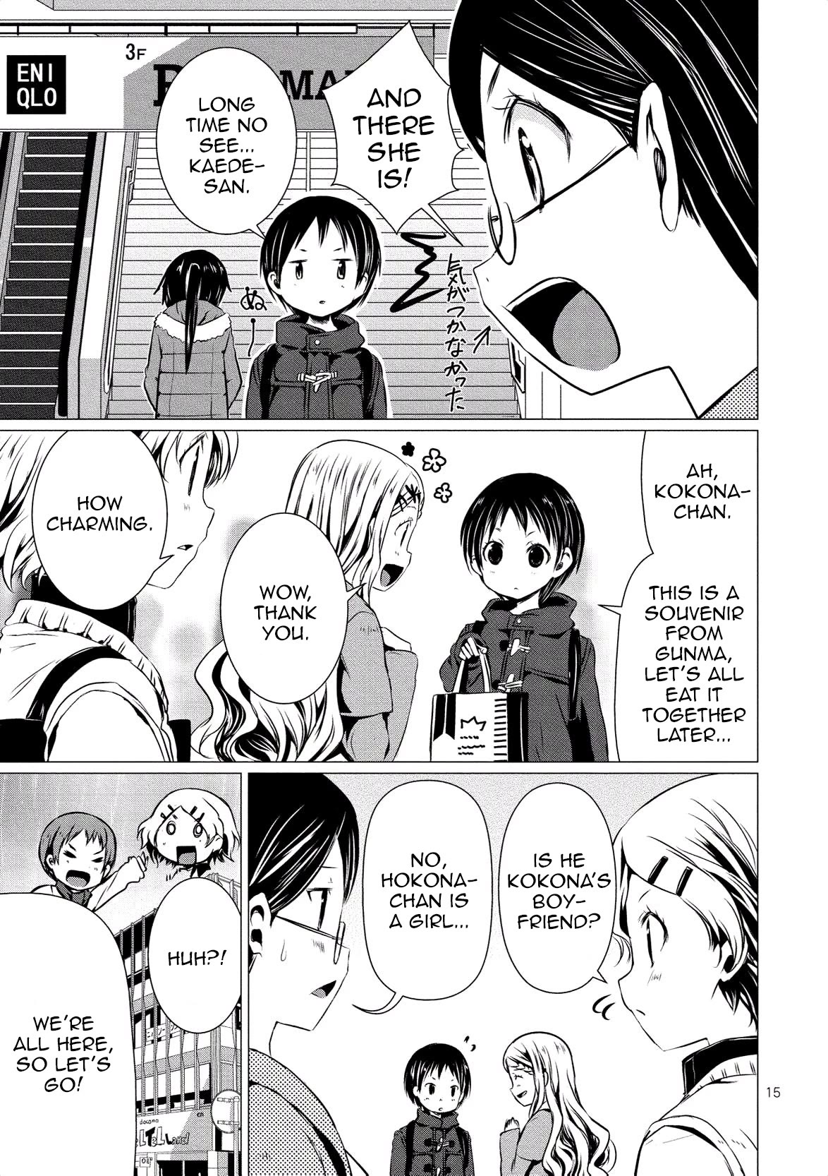 Yama No Susume Chapter 62 page 16 - Chapter 62: Christmas With Everyone