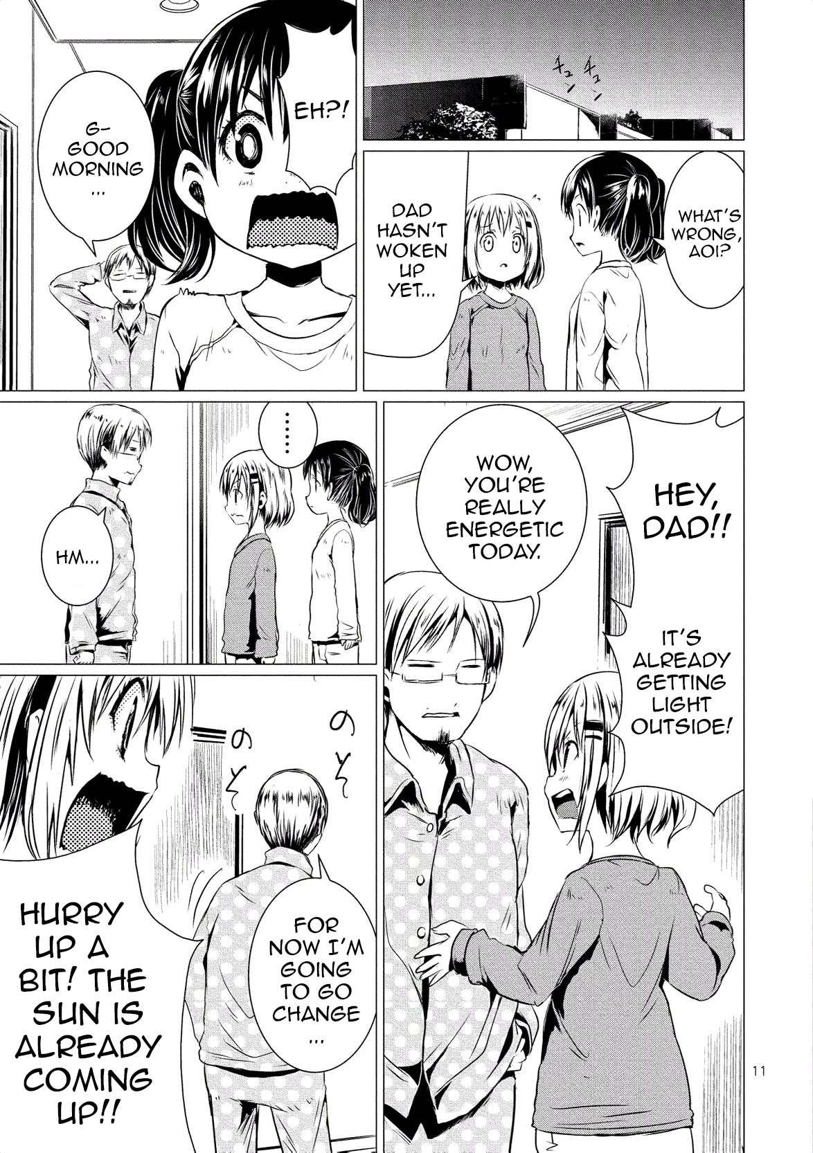 Yama No Susume Chapter 63 page 12 - Chapter 63: Where is the first sunrise?