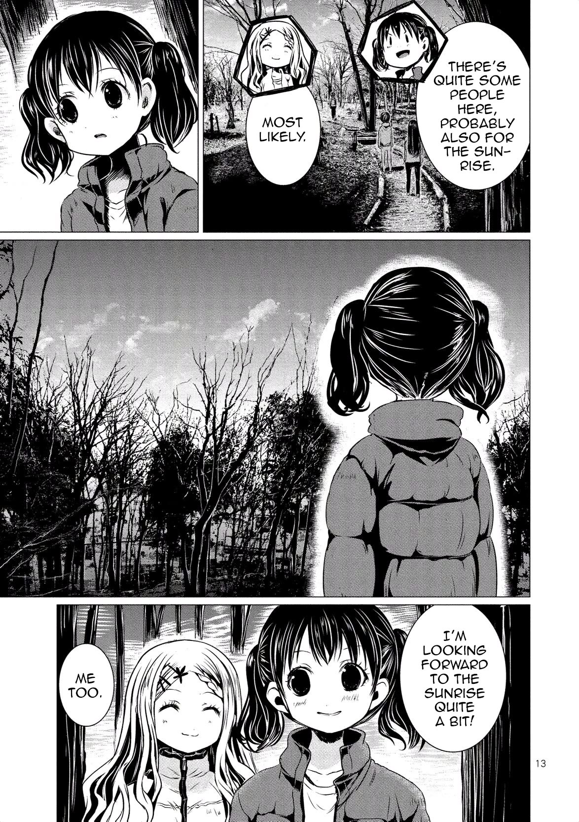 Yama No Susume Chapter 63 page 14 - Chapter 63: Where is the first sunrise?