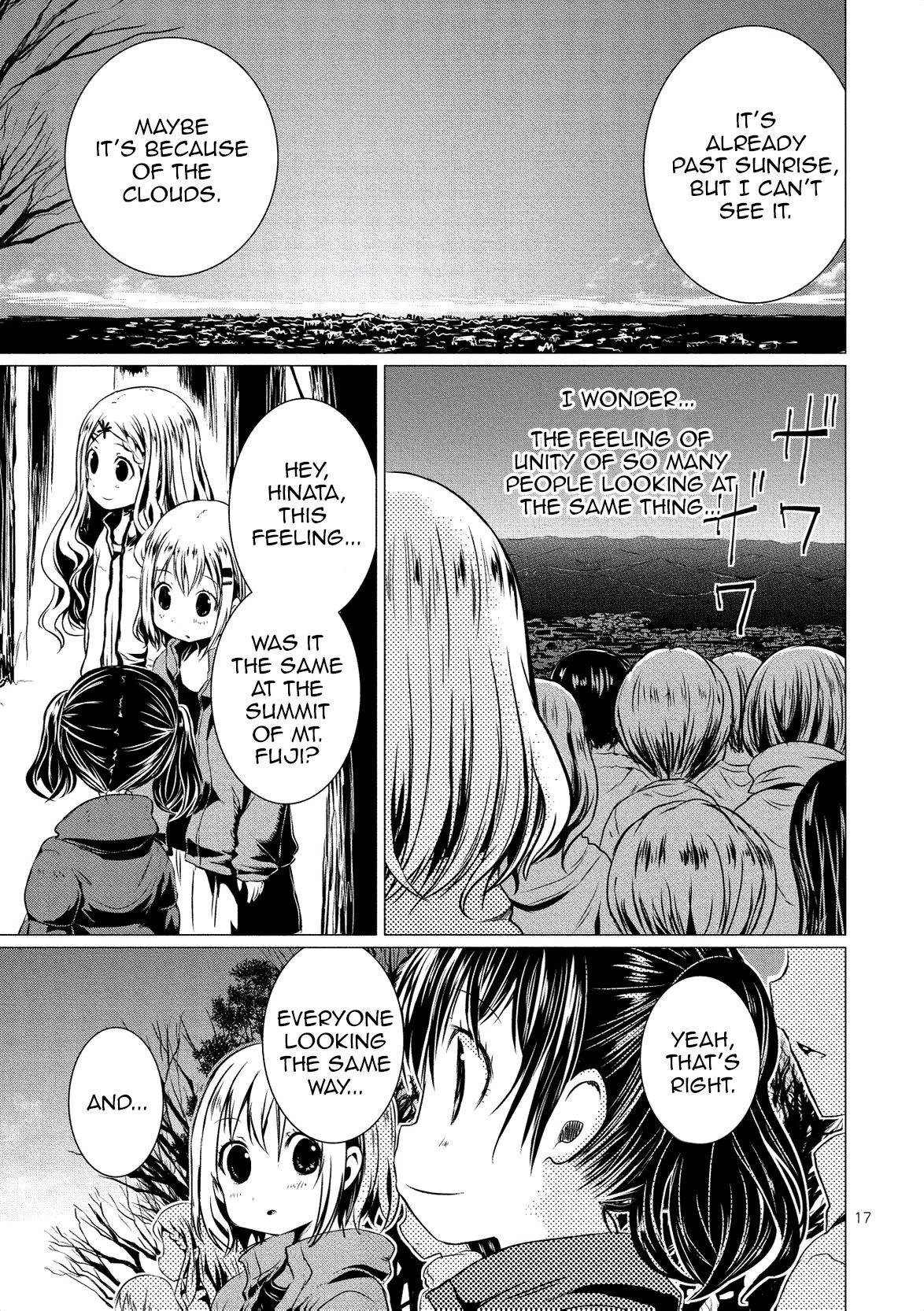 Yama No Susume Chapter 63 page 18 - Chapter 63: Where is the first sunrise?