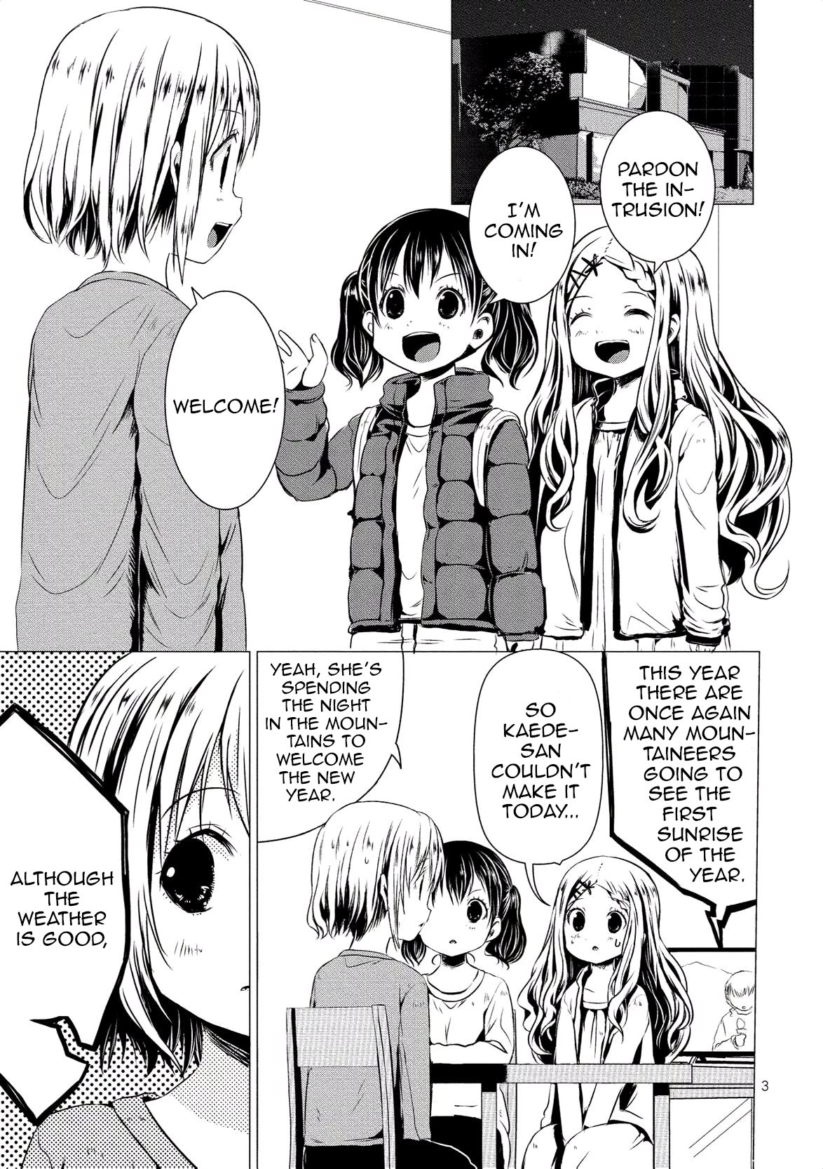 Yama No Susume Chapter 63 page 4 - Chapter 63: Where is the first sunrise?