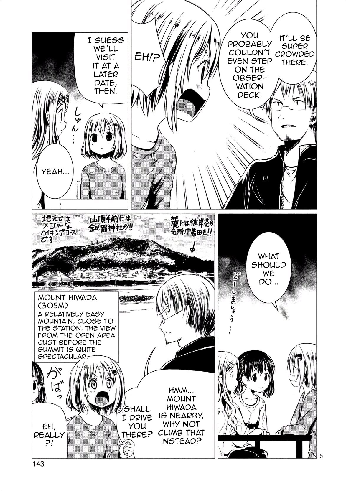 Yama No Susume Chapter 63 page 6 - Chapter 63: Where is the first sunrise?