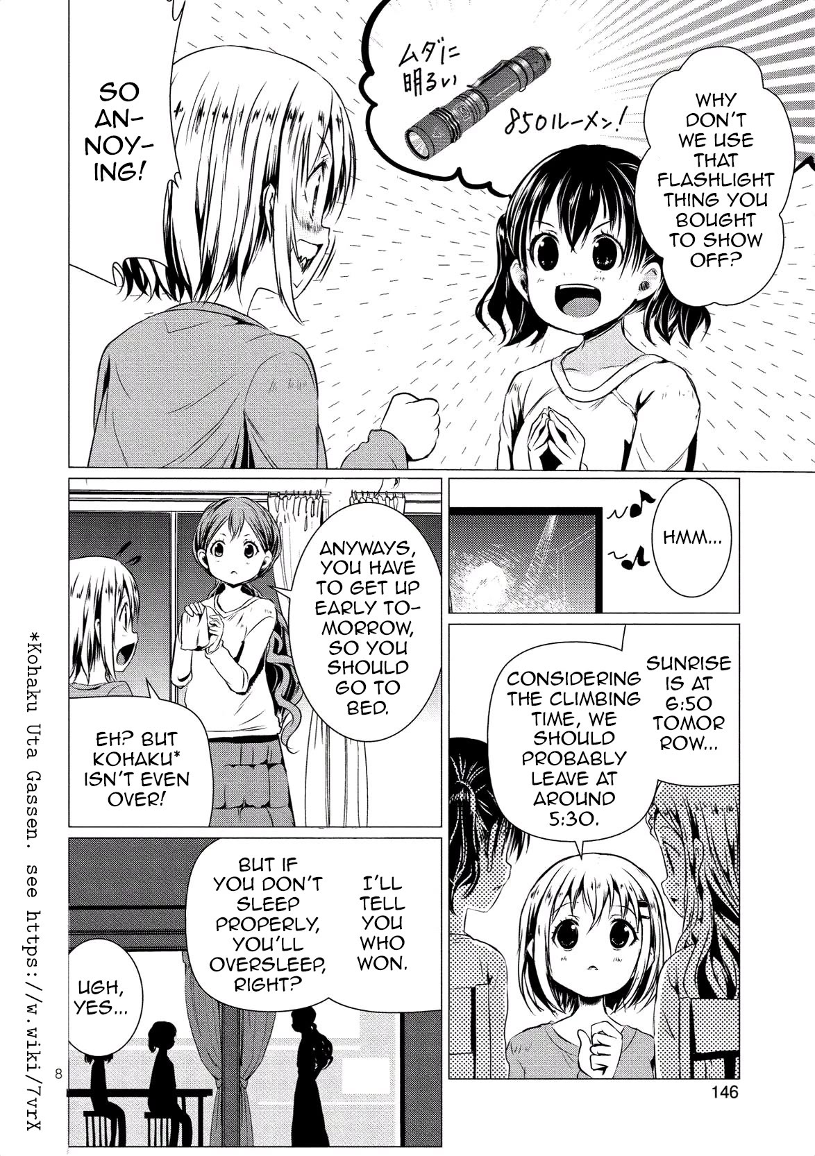 Yama No Susume Chapter 63 page 9 - Chapter 63: Where is the first sunrise?