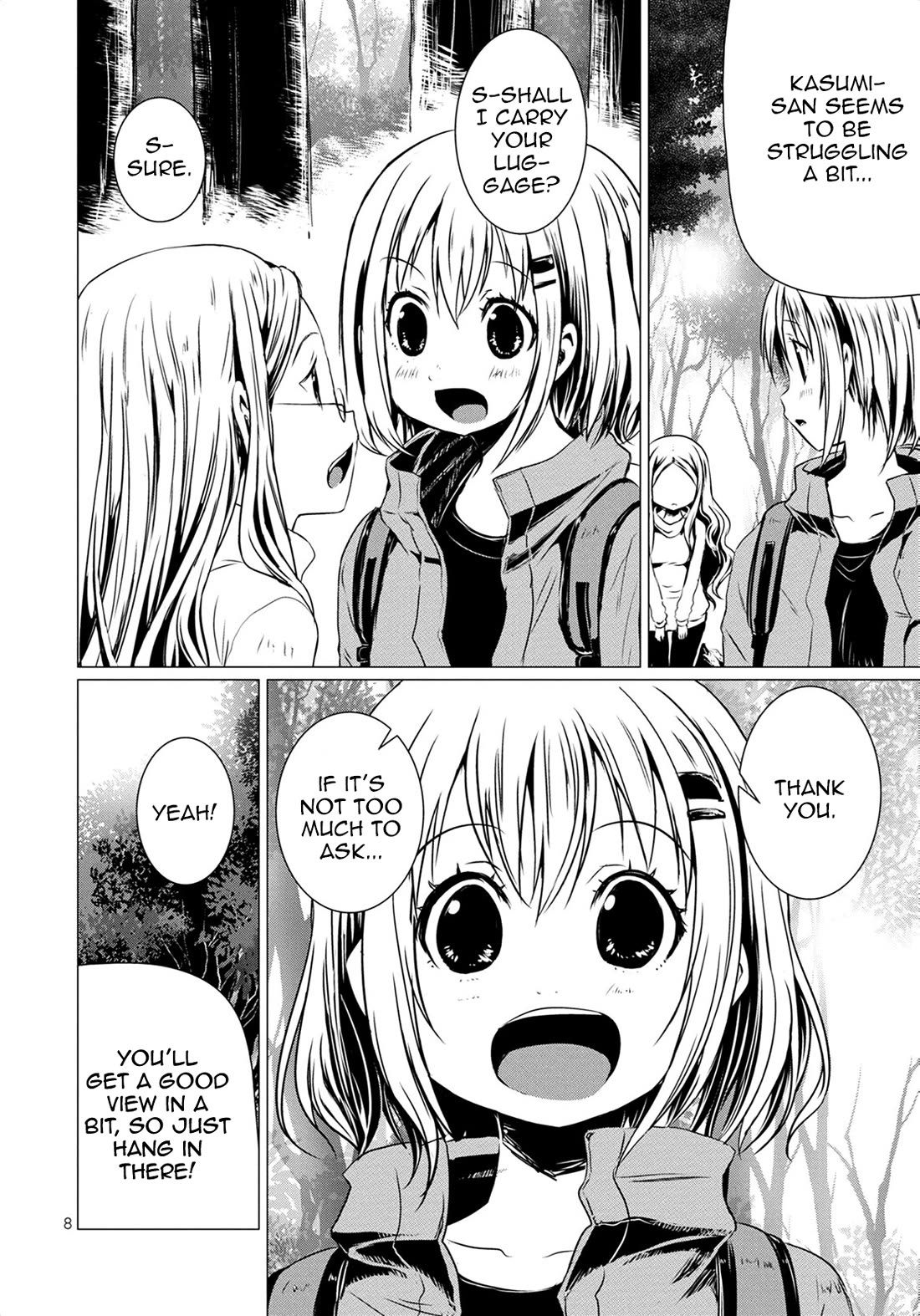 Yama No Susume Chapter 65 page 11 - Chapter 65: New Year's Shrine Visit With Classmates!?
