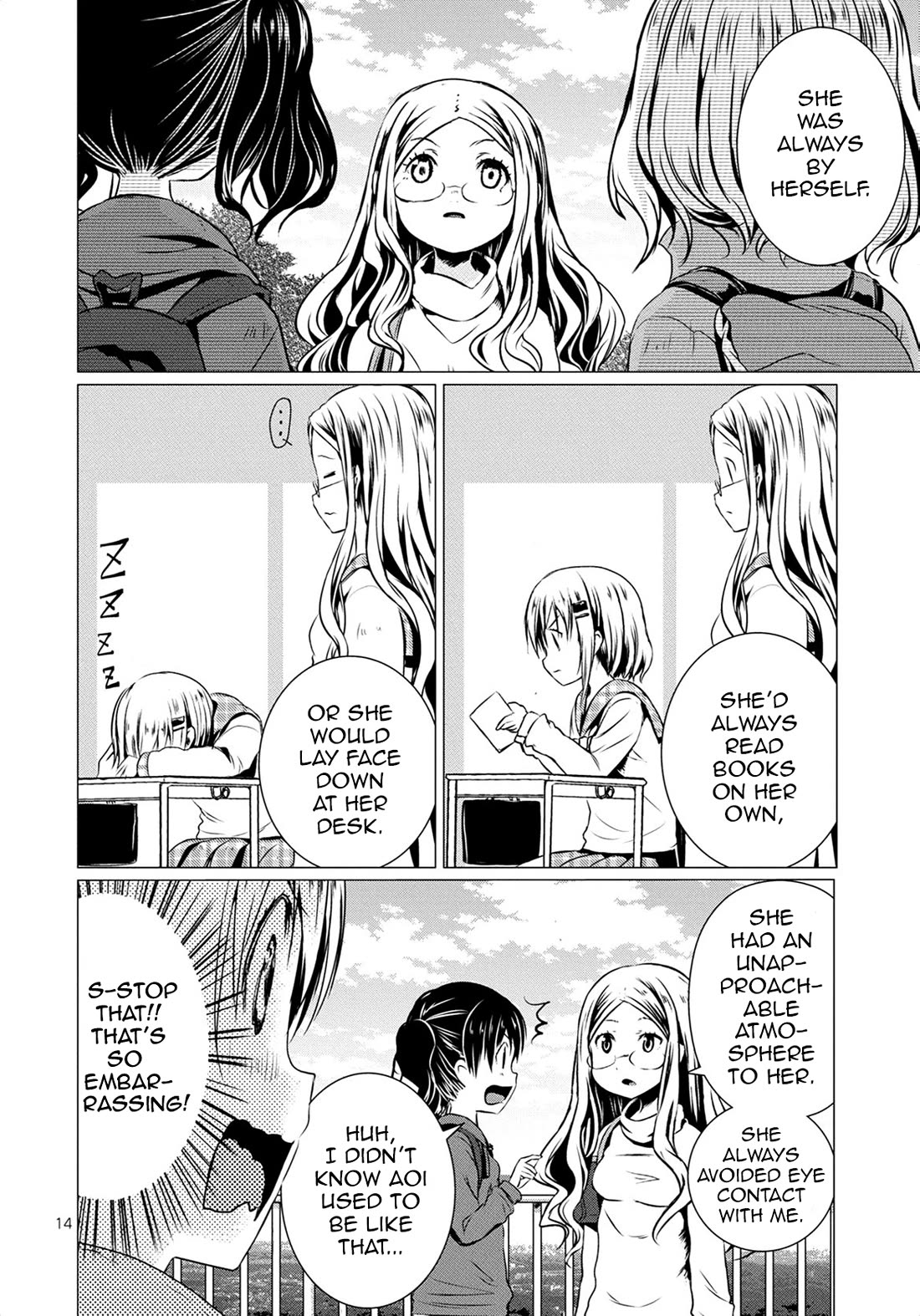Yama No Susume Chapter 65 page 17 - Chapter 65: New Year's Shrine Visit With Classmates!?