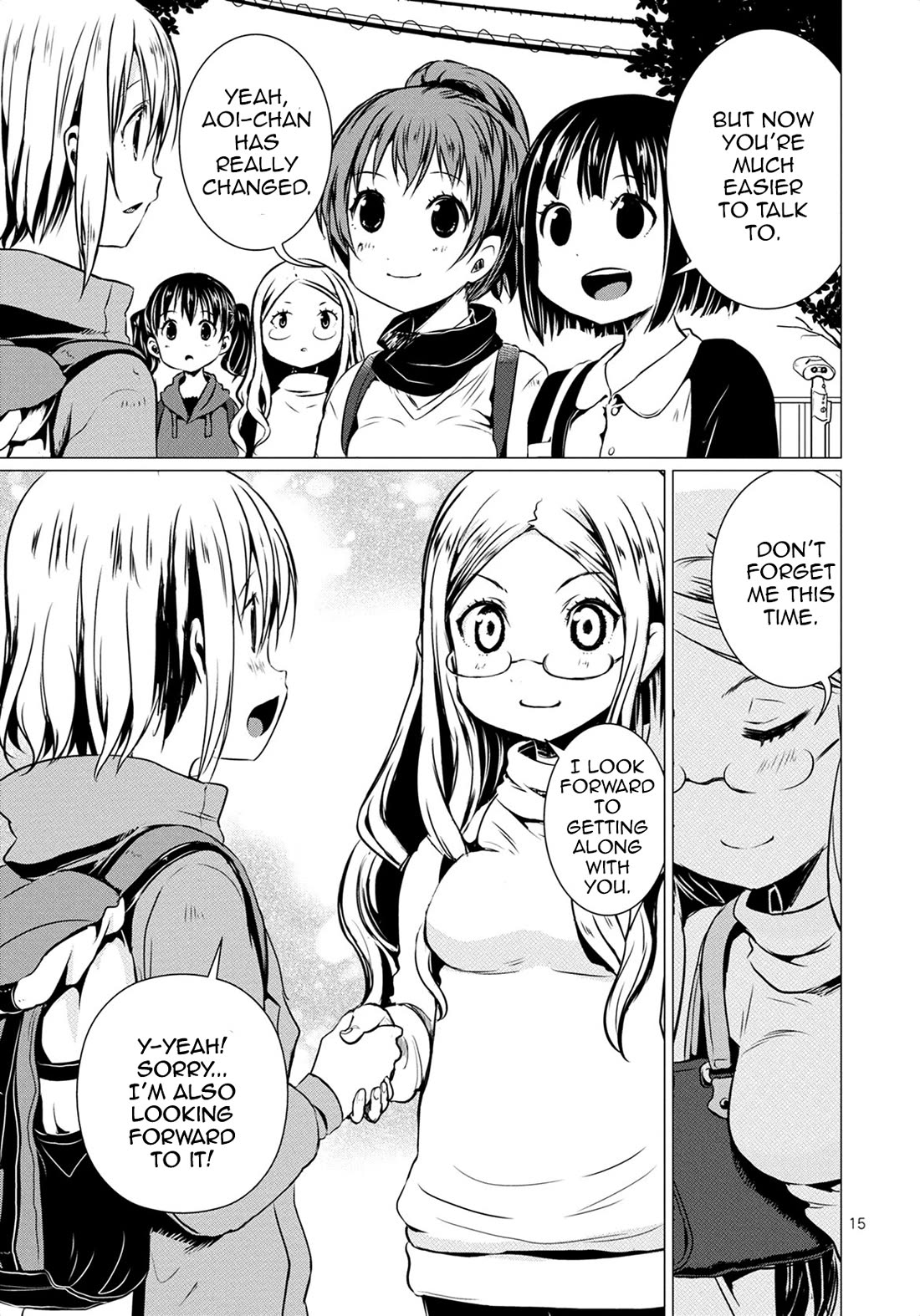 Yama No Susume Chapter 65 page 18 - Chapter 65: New Year's Shrine Visit With Classmates!?