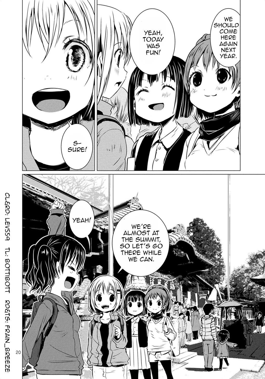 Yama No Susume Chapter 65 page 23 - Chapter 65: New Year's Shrine Visit With Classmates!?