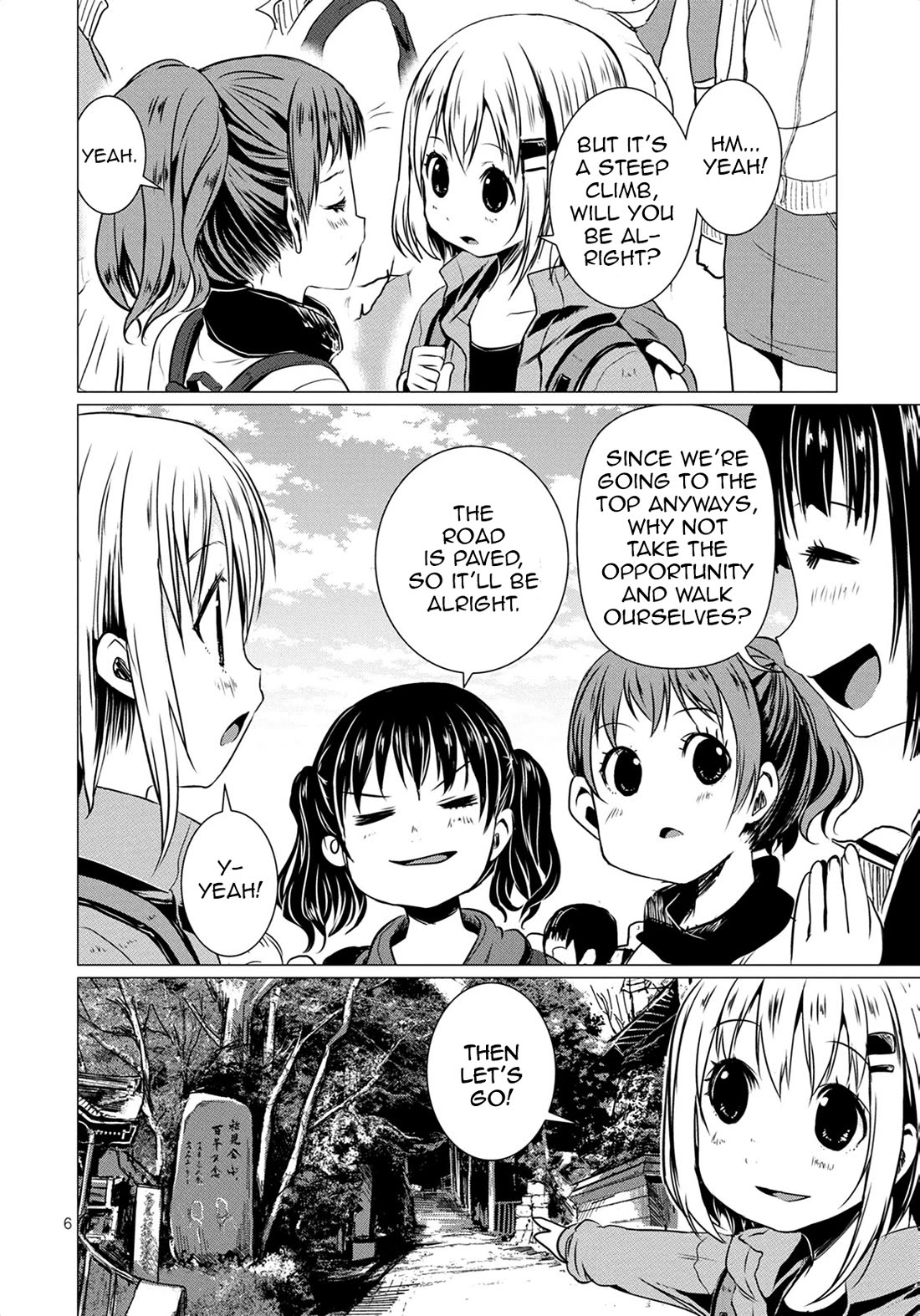 Yama No Susume Chapter 65 page 9 - Chapter 65: New Year's Shrine Visit With Classmates!?