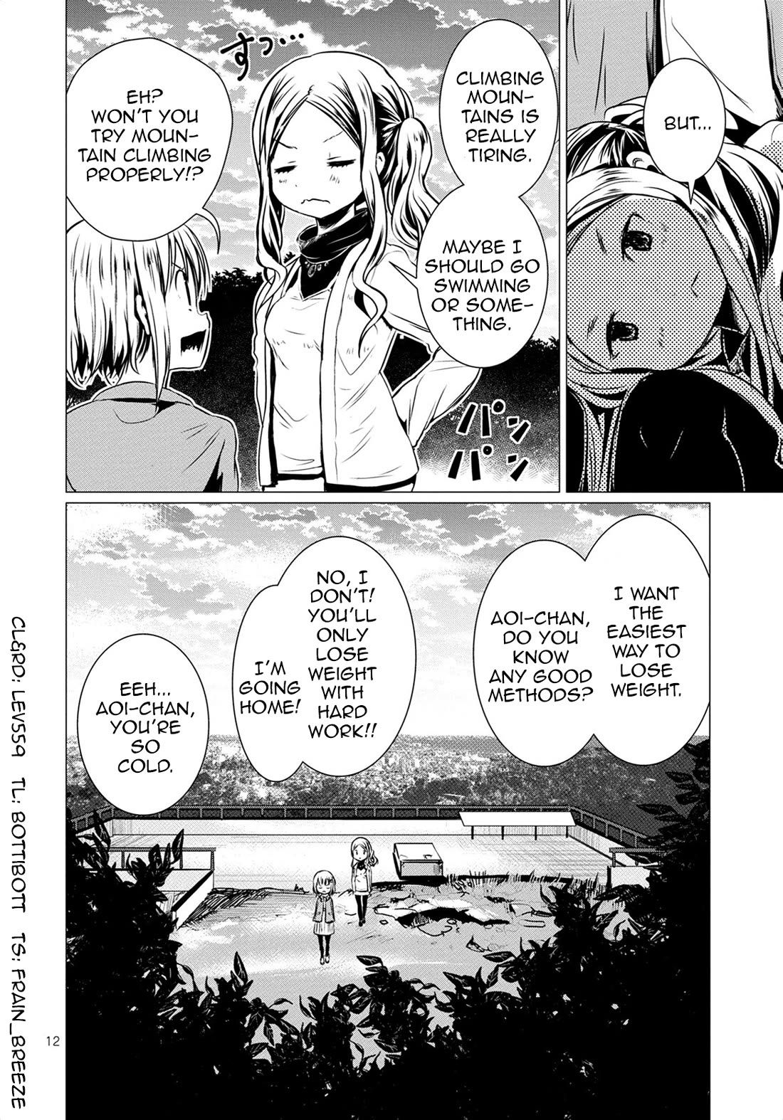 Yama No Susume Chapter 66 page 12 - Chapter 66: Dieting by Climbing Mountains!?