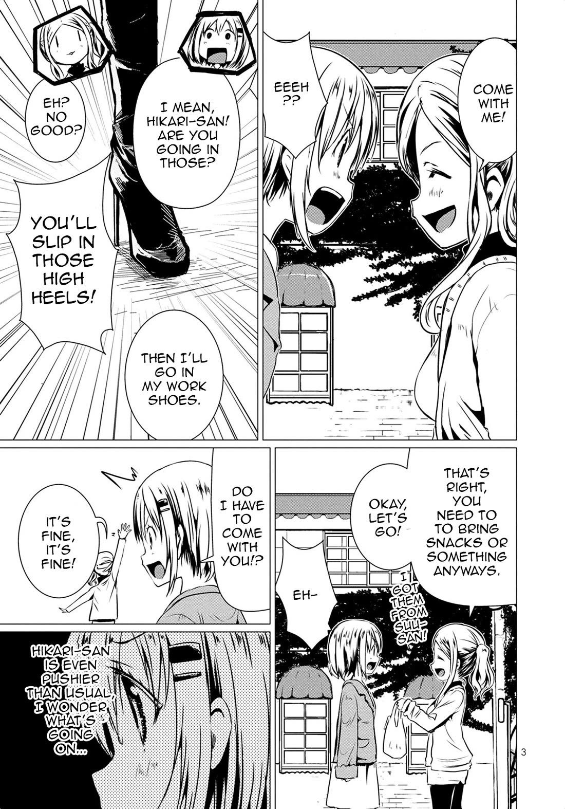 Yama No Susume Chapter 66 page 3 - Chapter 66: Dieting by Climbing Mountains!?
