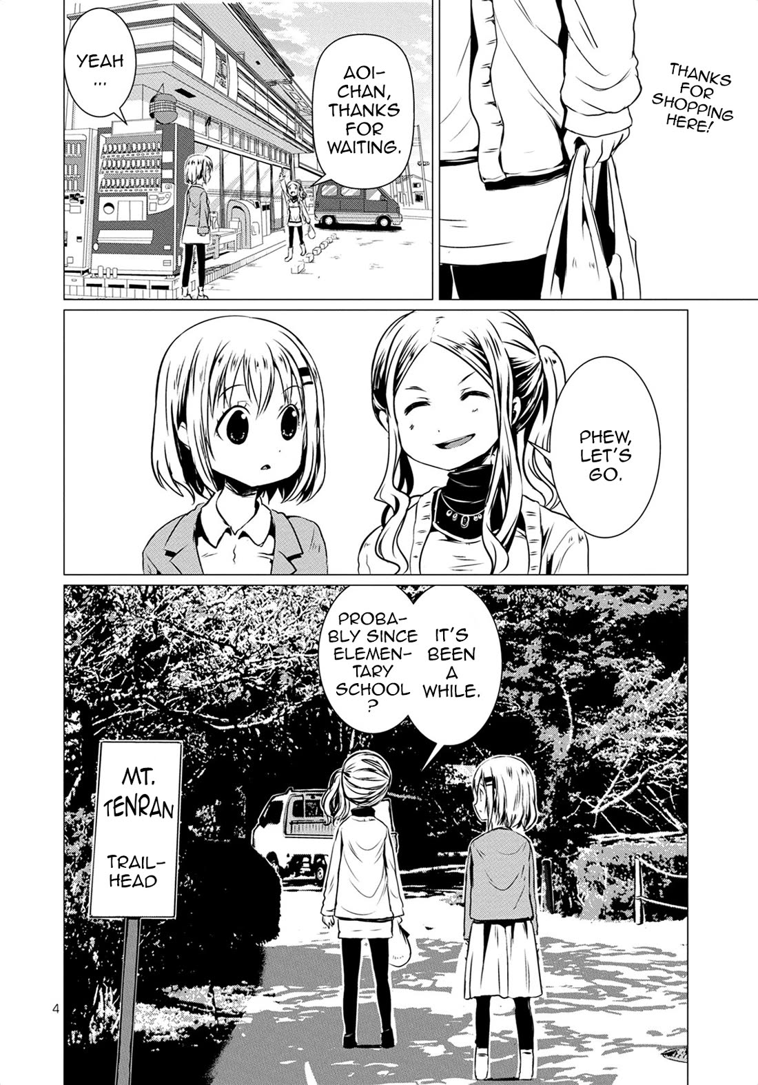 Yama No Susume Chapter 66 page 4 - Chapter 66: Dieting by Climbing Mountains!?