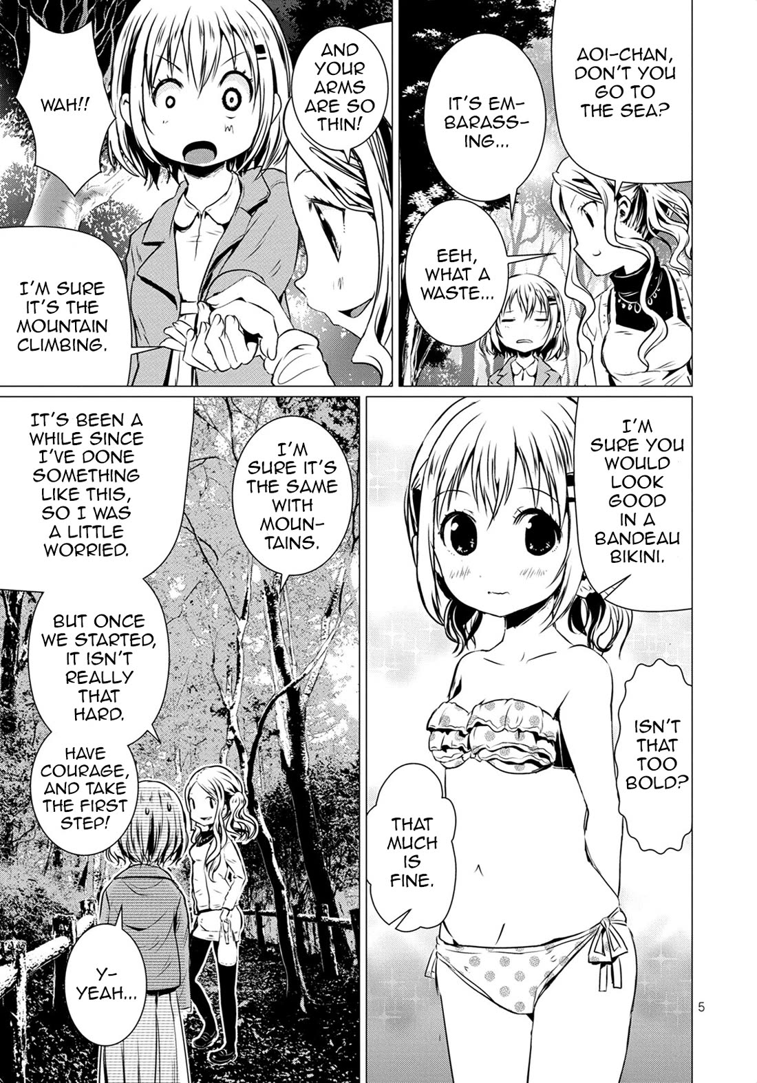 Yama No Susume Chapter 66 page 5 - Chapter 66: Dieting by Climbing Mountains!?