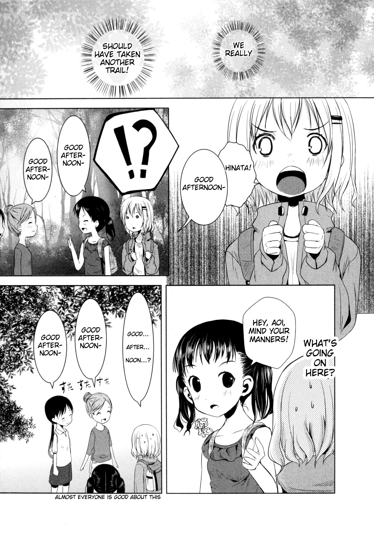 Yama No Susume Chapter 8 page 3 - Chapter 8: A Mori-Girl in the Forest!?