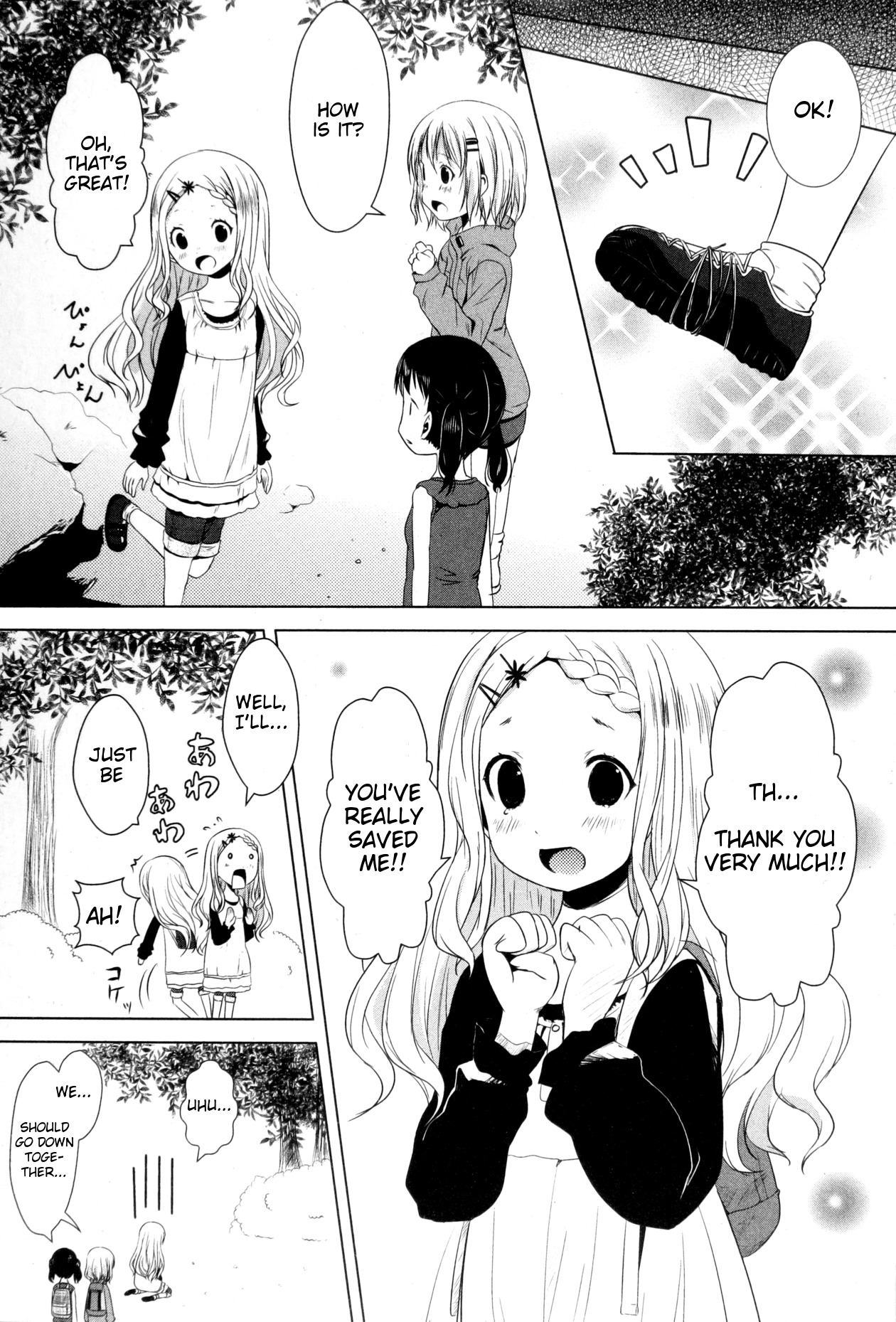 Yama No Susume Chapter 8 page 7 - Chapter 8: A Mori-Girl in the Forest!?