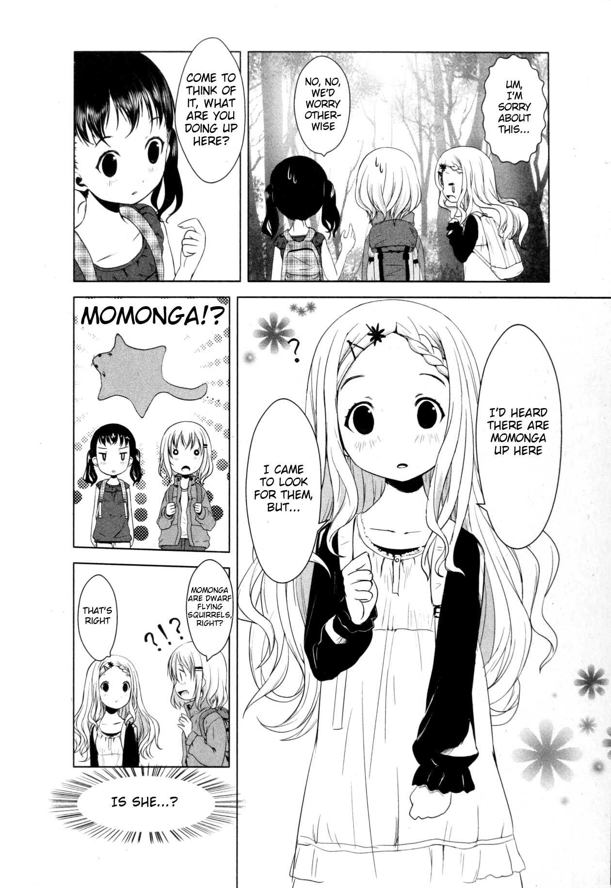 Yama No Susume Chapter 8 page 8 - Chapter 8: A Mori-Girl in the Forest!?