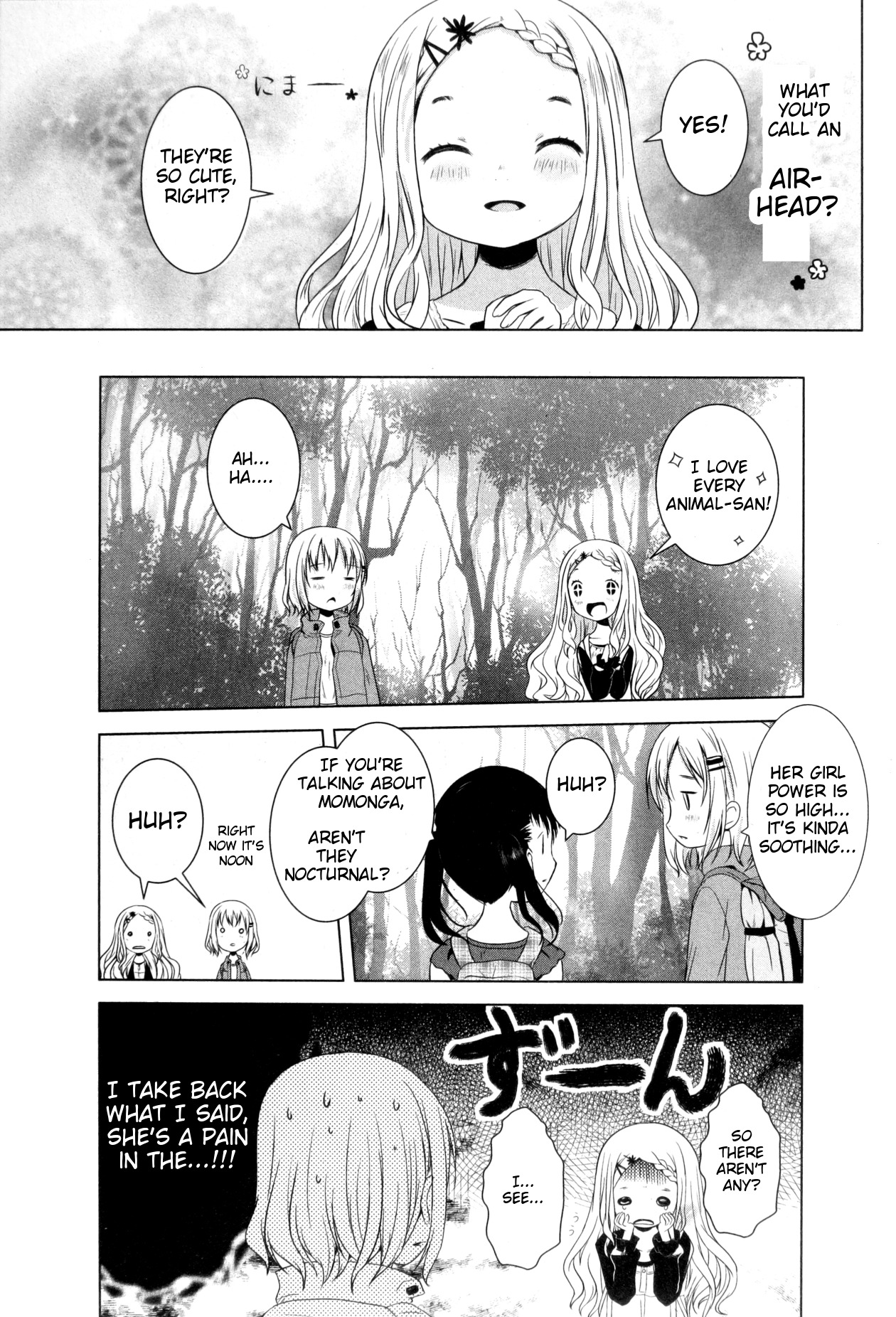 Yama No Susume Chapter 8 page 9 - Chapter 8: A Mori-Girl in the Forest!?