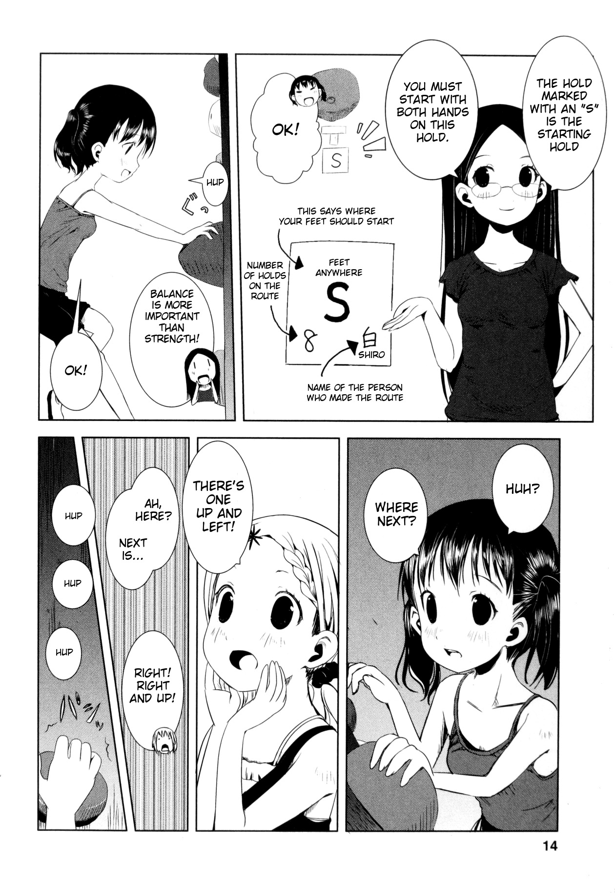 Yama No Susume Chapter 9 page 10 - Chapter 9: Let's Climb a Wall!