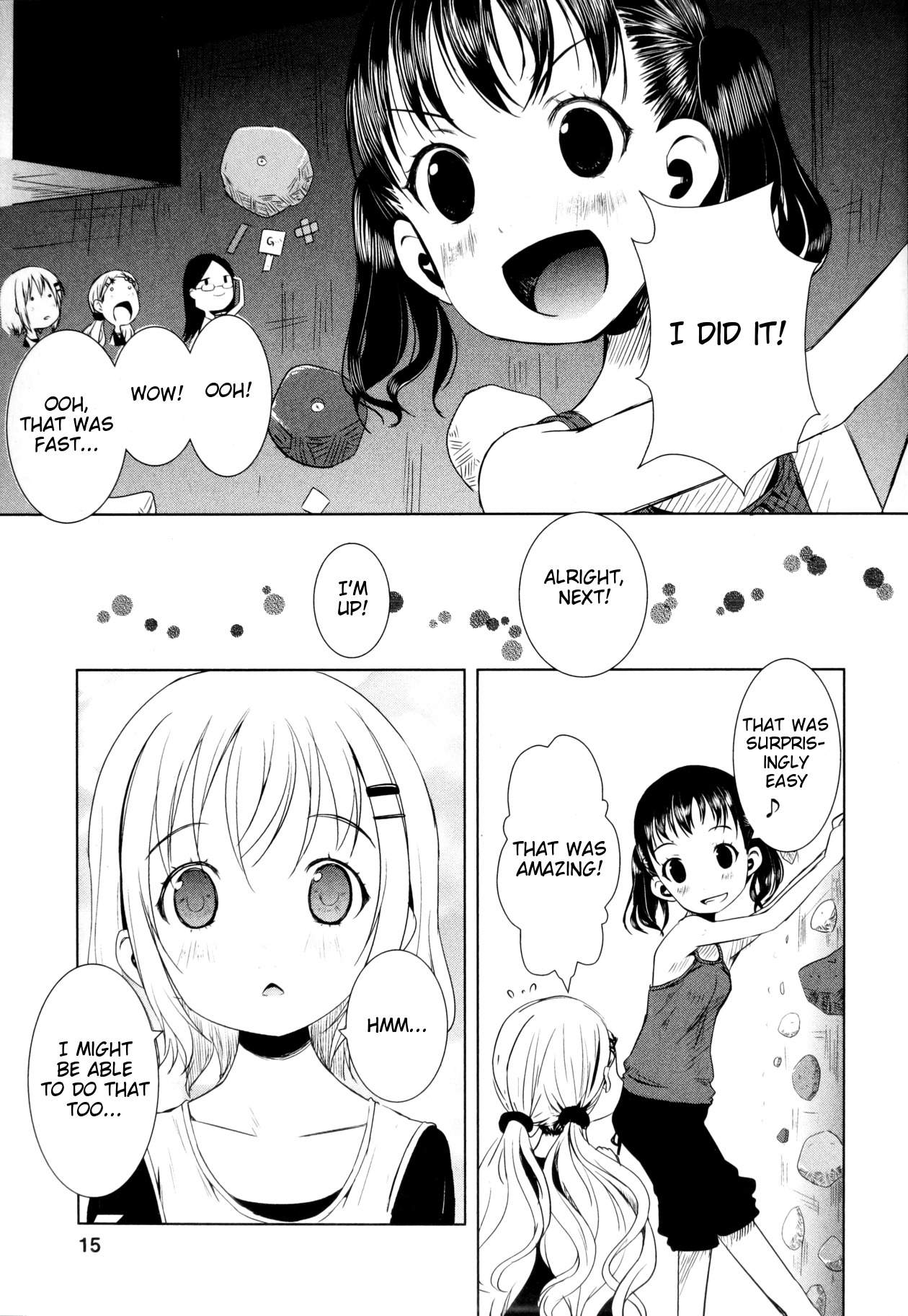 Yama No Susume Chapter 9 page 11 - Chapter 9: Let's Climb a Wall!