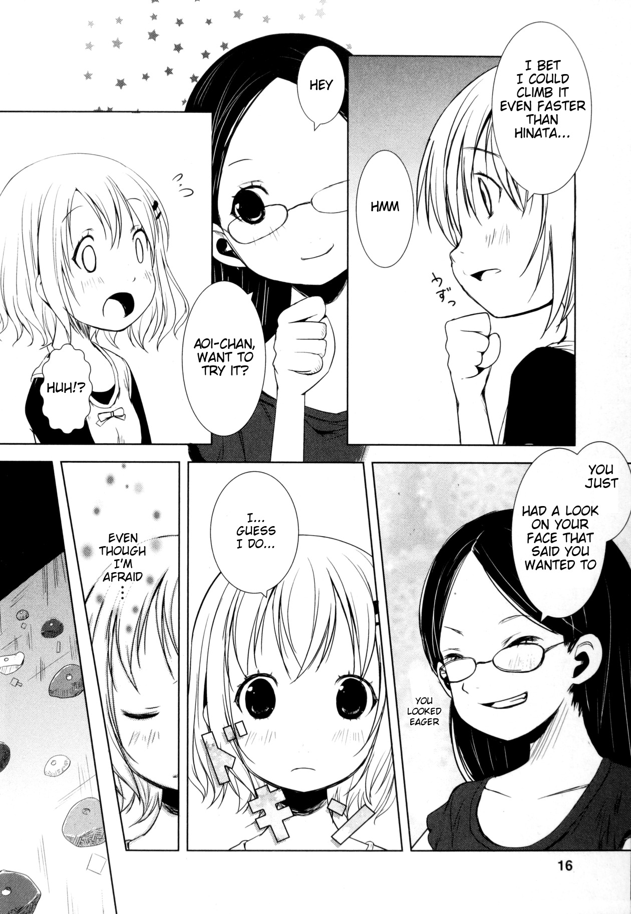 Yama No Susume Chapter 9 page 12 - Chapter 9: Let's Climb a Wall!