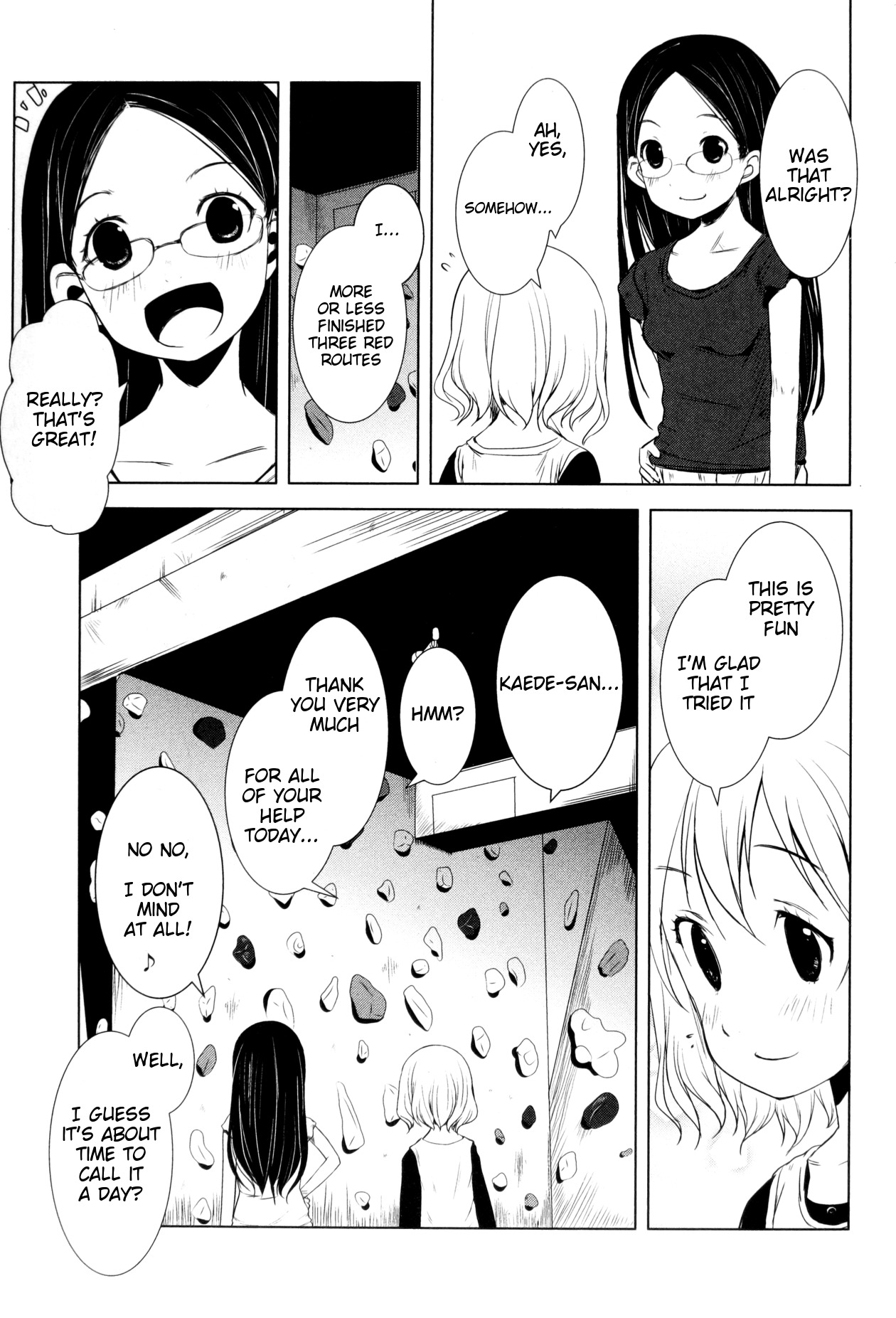 Yama No Susume Chapter 9 page 25 - Chapter 9: Let's Climb a Wall!