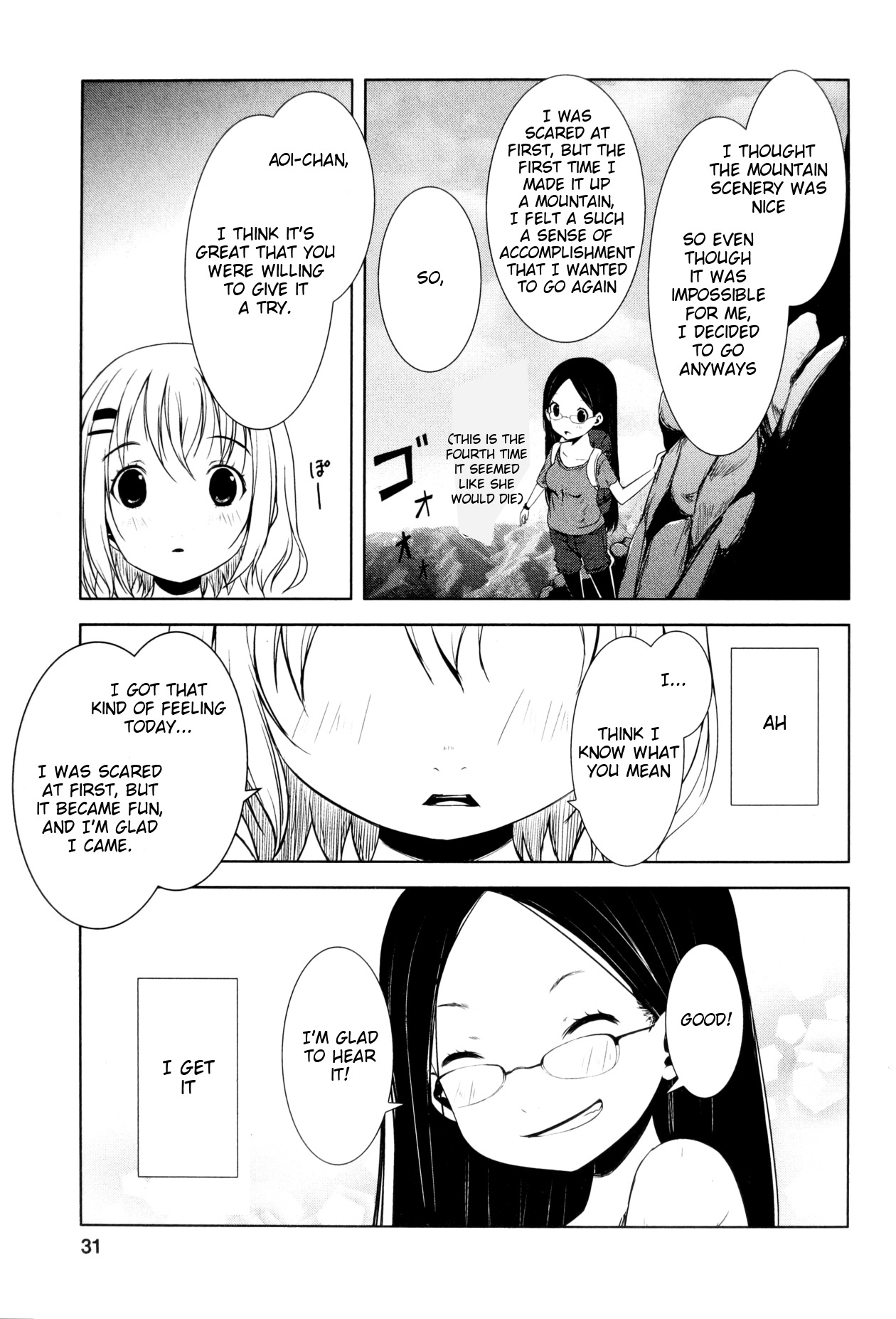 Yama No Susume Chapter 9 page 27 - Chapter 9: Let's Climb a Wall!