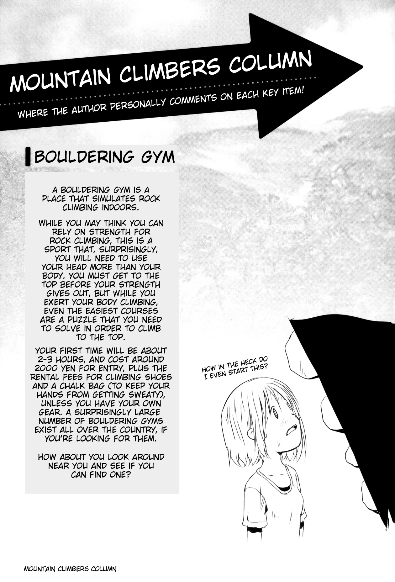 Yama No Susume Chapter 9 page 29 - Chapter 9: Let's Climb a Wall!
