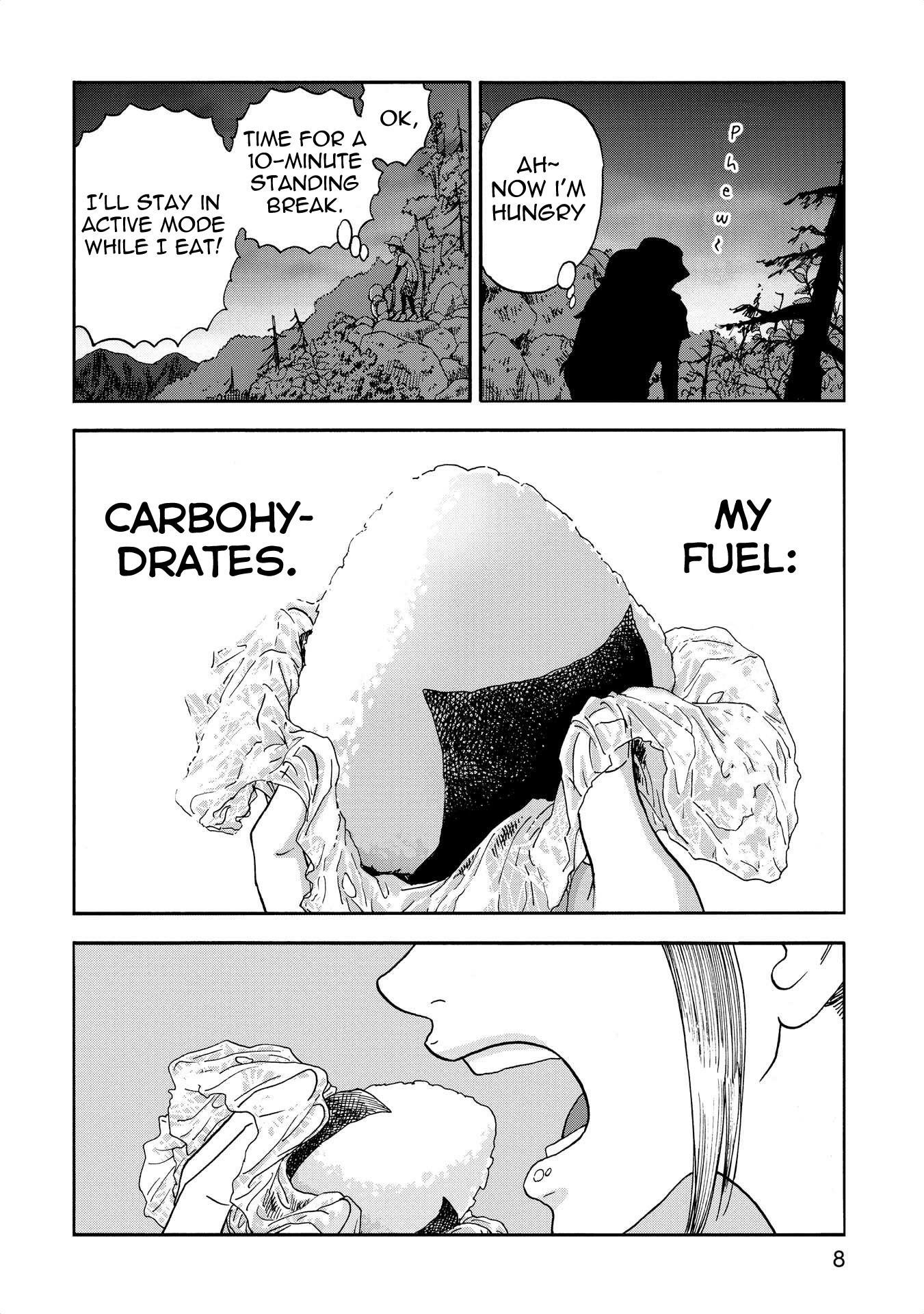 Yama to Shokuyoku to Watashi Chapter 1 page 6 - Chapter 1: Mountaintop Onigiri