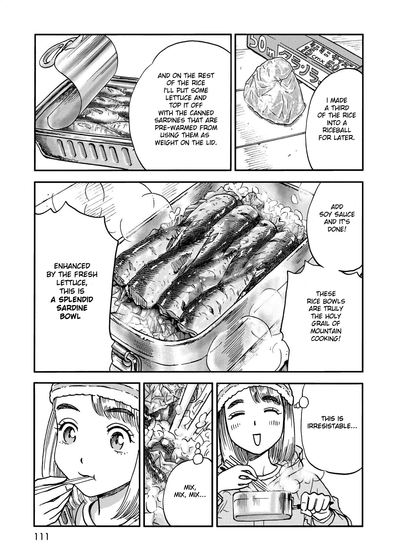 Yama to Shokuyoku to Watashi Chapter 11 page 9 - Chapter 11: Freshly Cooked Sardine Rice Bowl
