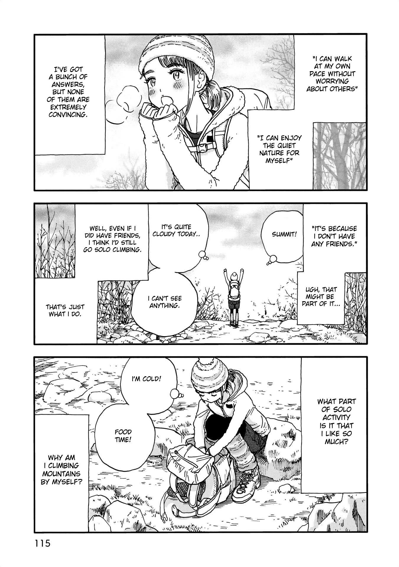 Yama to Shokuyoku to Watashi Chapter 12 page 3 - Chapter 12: Udon, Shining Bright