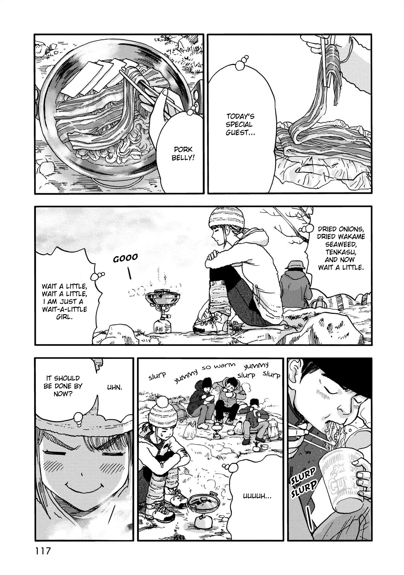 Yama to Shokuyoku to Watashi Chapter 12 page 5 - Chapter 12: Udon, Shining Bright