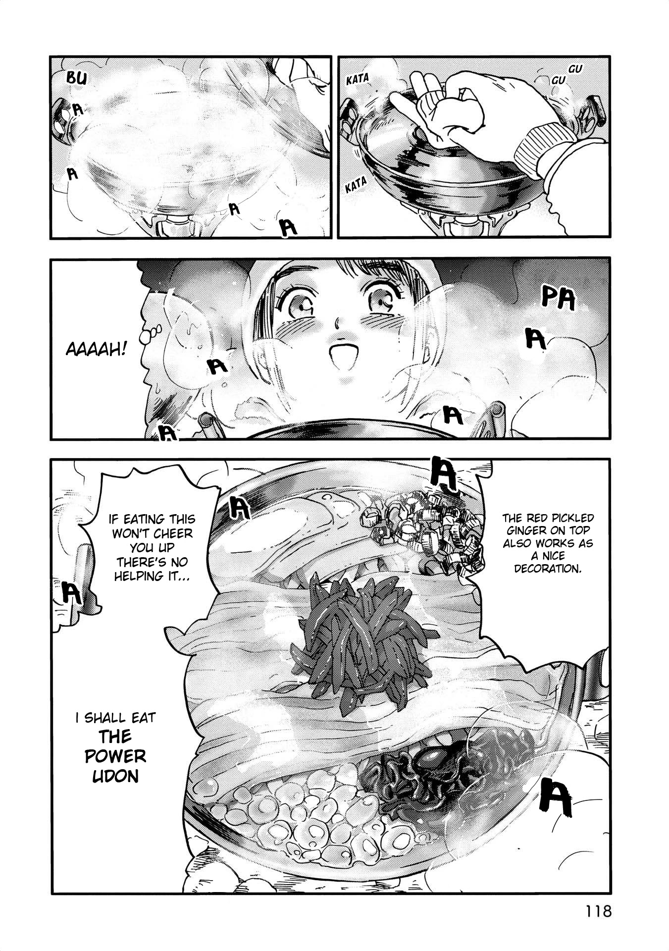 Yama to Shokuyoku to Watashi Chapter 12 page 6 - Chapter 12: Udon, Shining Bright