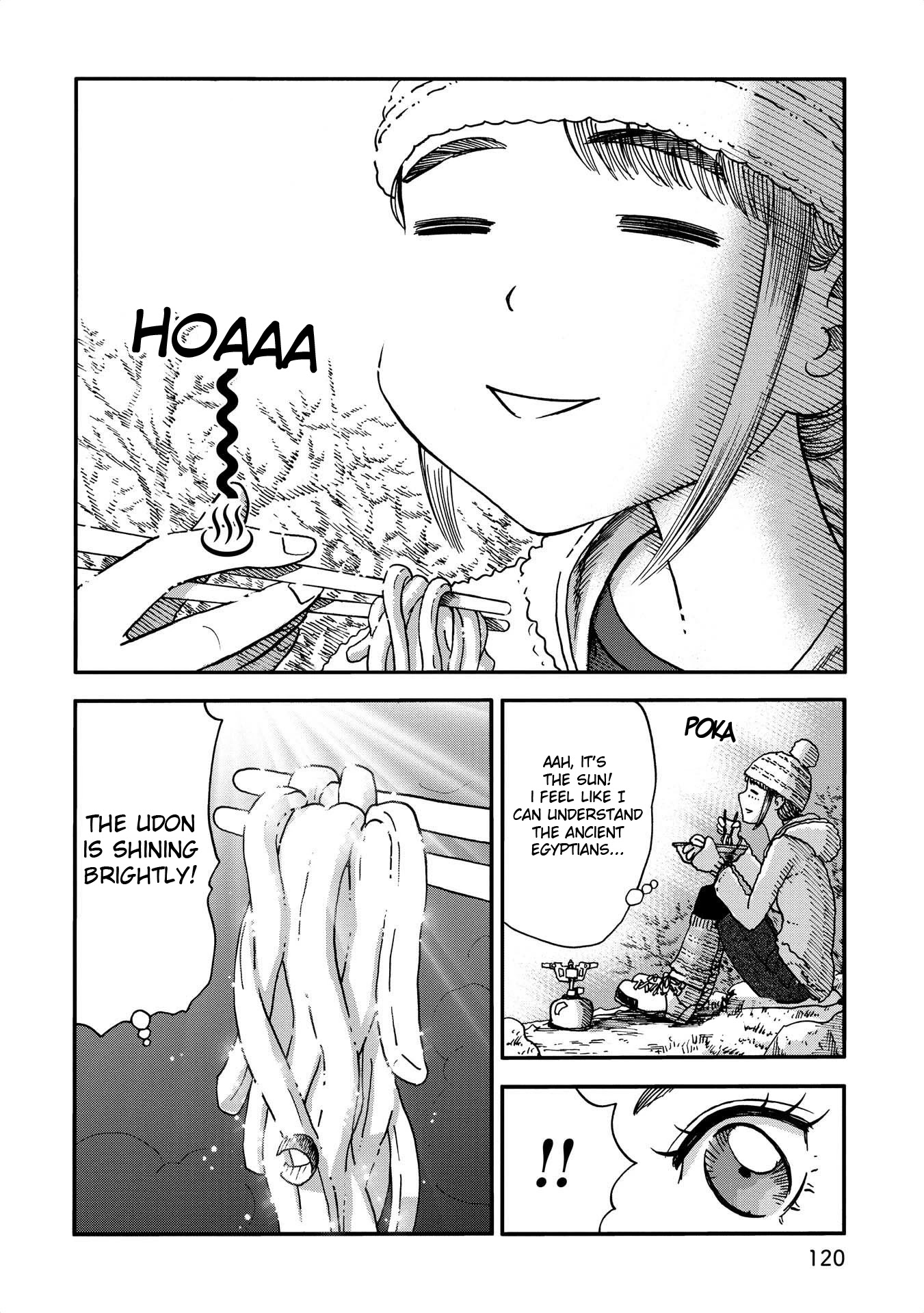 Yama to Shokuyoku to Watashi Chapter 12 page 8 - Chapter 12: Udon, Shining Bright