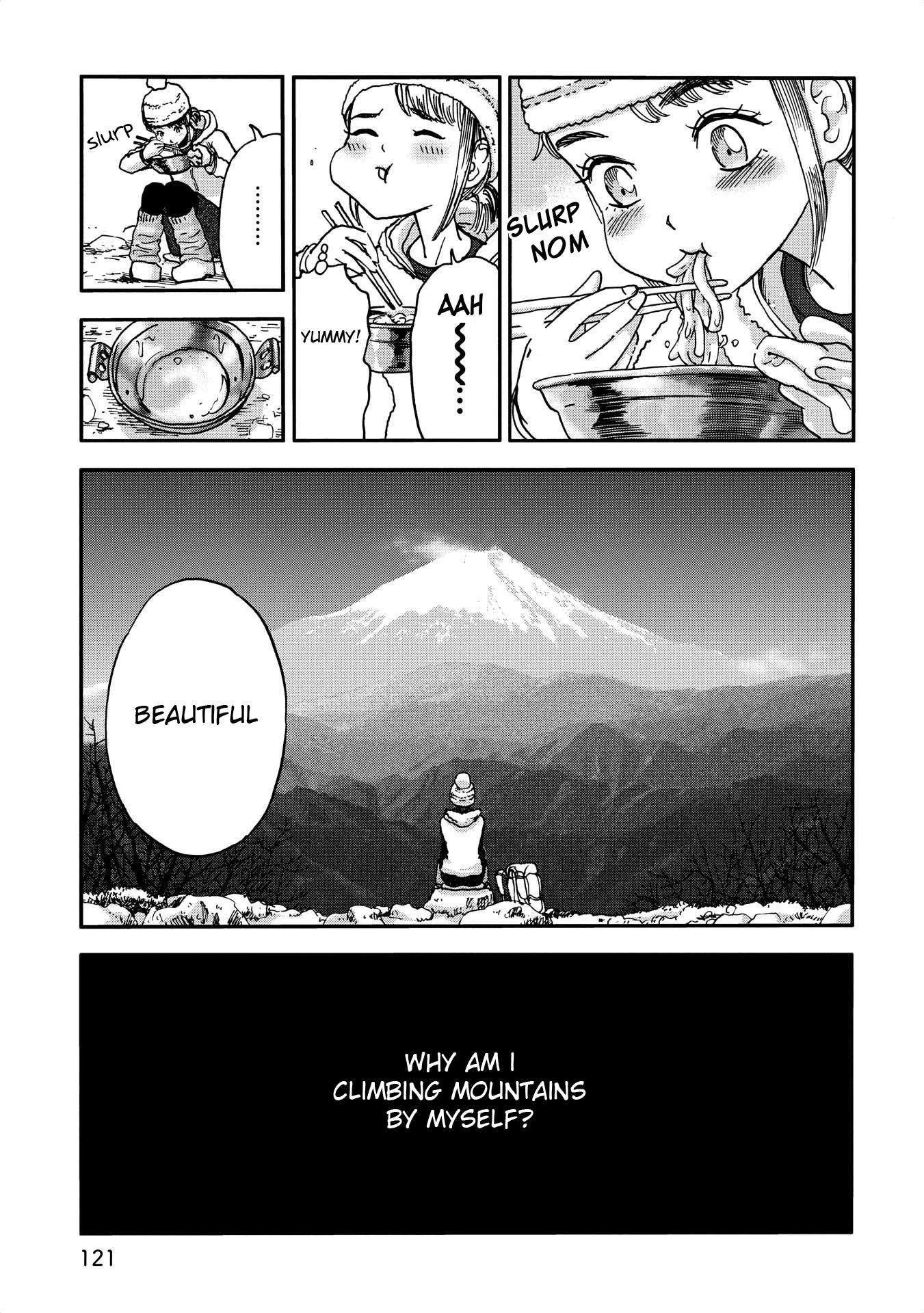Yama to Shokuyoku to Watashi Chapter 12 page 9 - Chapter 12: Udon, Shining Bright