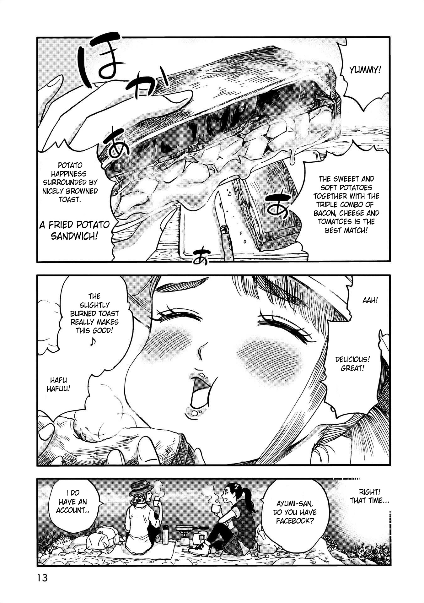 Yama to Shokuyoku to Watashi Chapter 13 page 11 - Chapter 13: A Sandwich Encounter