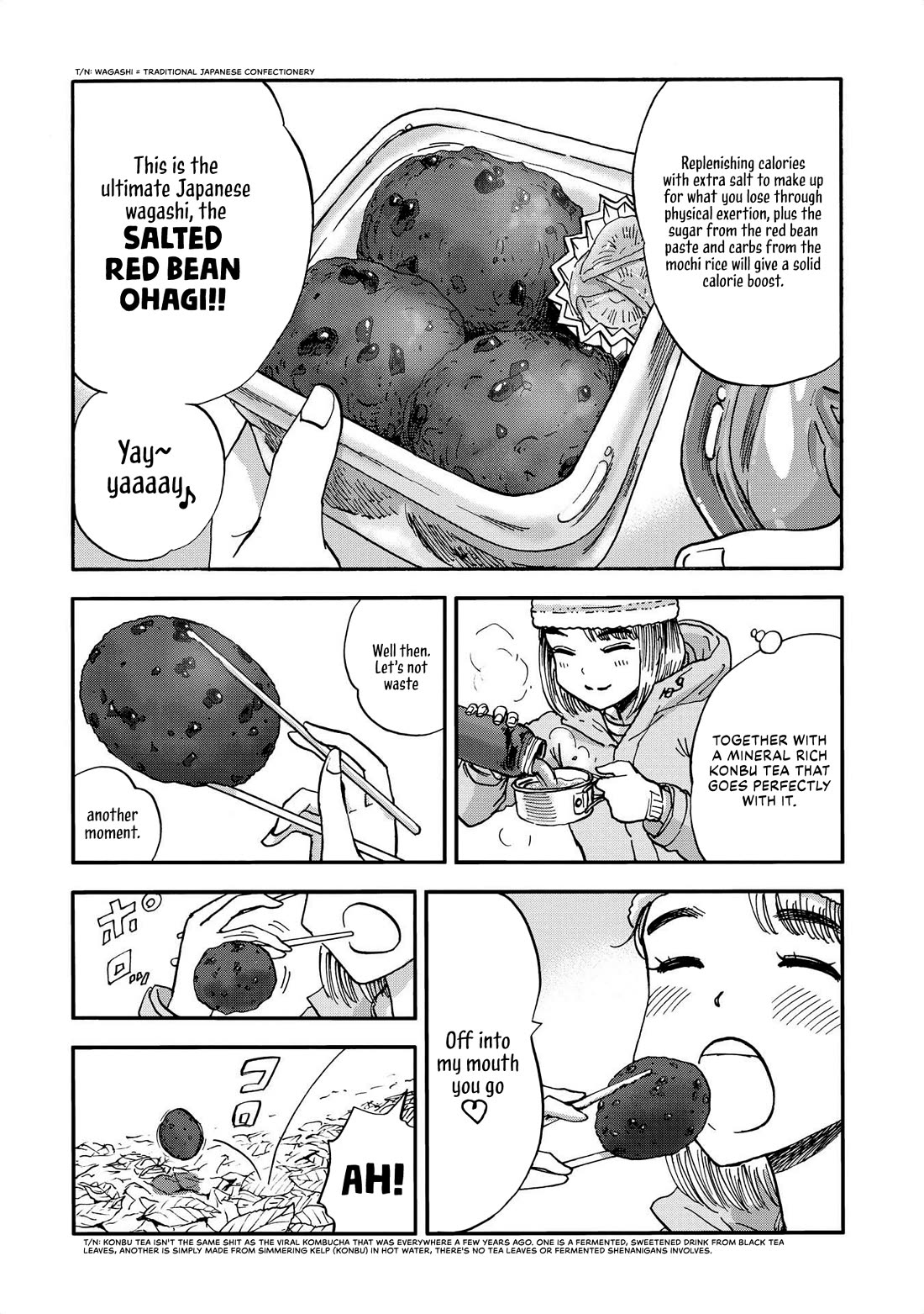 Yama to Shokuyoku to Watashi Chapter 14 page 2 - Chapter 14: The Salted Red Bean Paste Ohagi That Went Rollin' Rollin'
