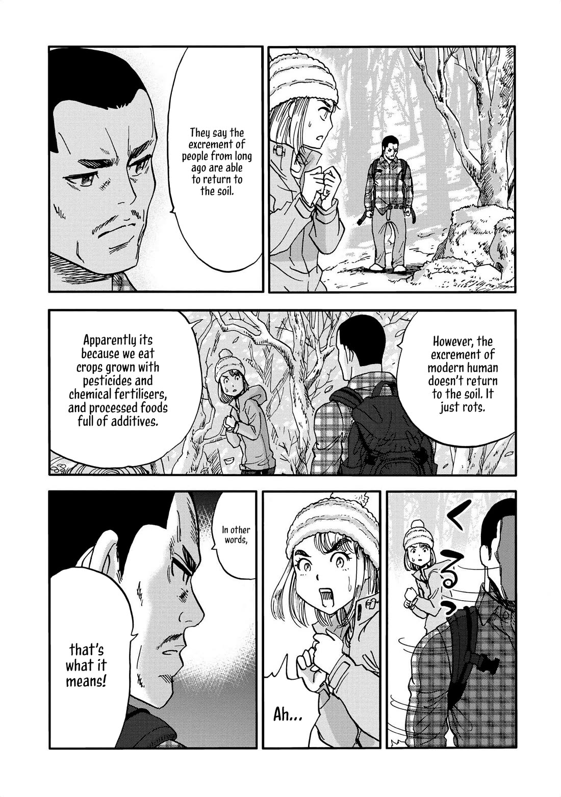 Yama to Shokuyoku to Watashi Chapter 14 page 9 - Chapter 14: The Salted Red Bean Paste Ohagi That Went Rollin' Rollin'