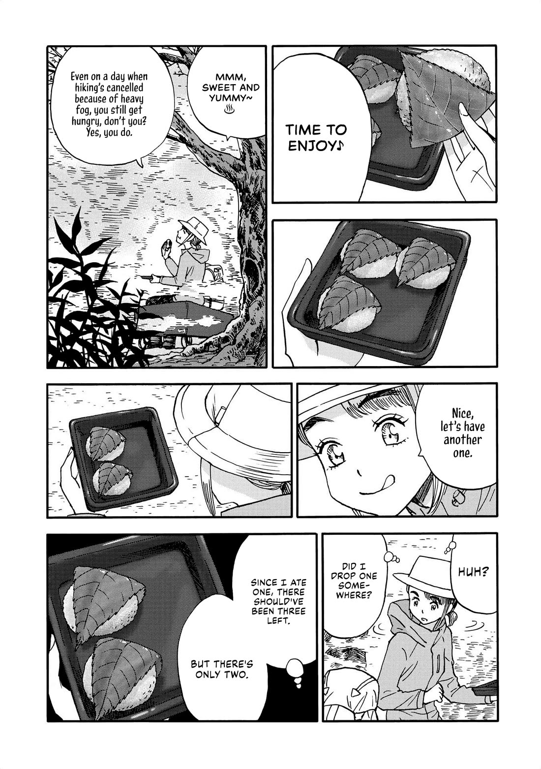 Yama to Shokuyoku to Watashi Chapter 17 page 7 - Chapter 17: The Case Of The Vanished Sakura Mochi