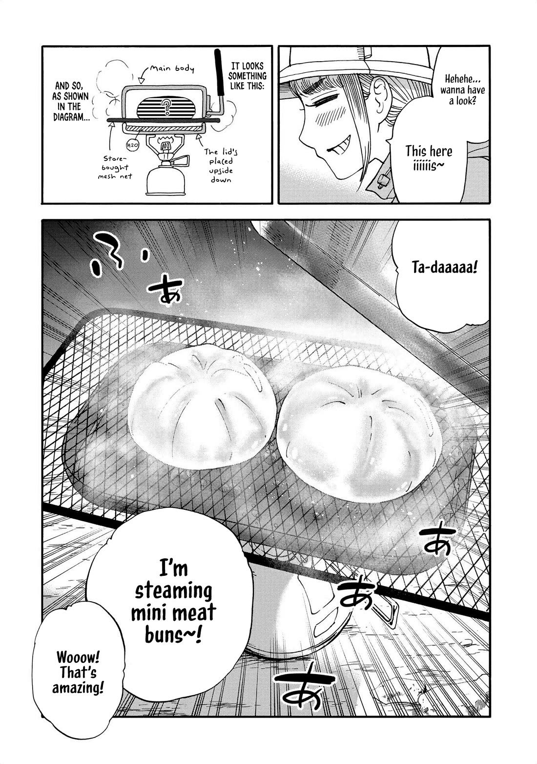 Yama to Shokuyoku to Watashi Chapter 18 page 8 - Chapter 18: The Steamed Meat Bun Challenge