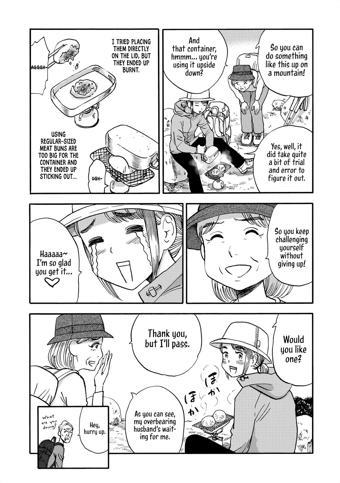 Yama to Shokuyoku to Watashi Chapter 18 page 9 - Chapter 18: The Steamed Meat Bun Challenge