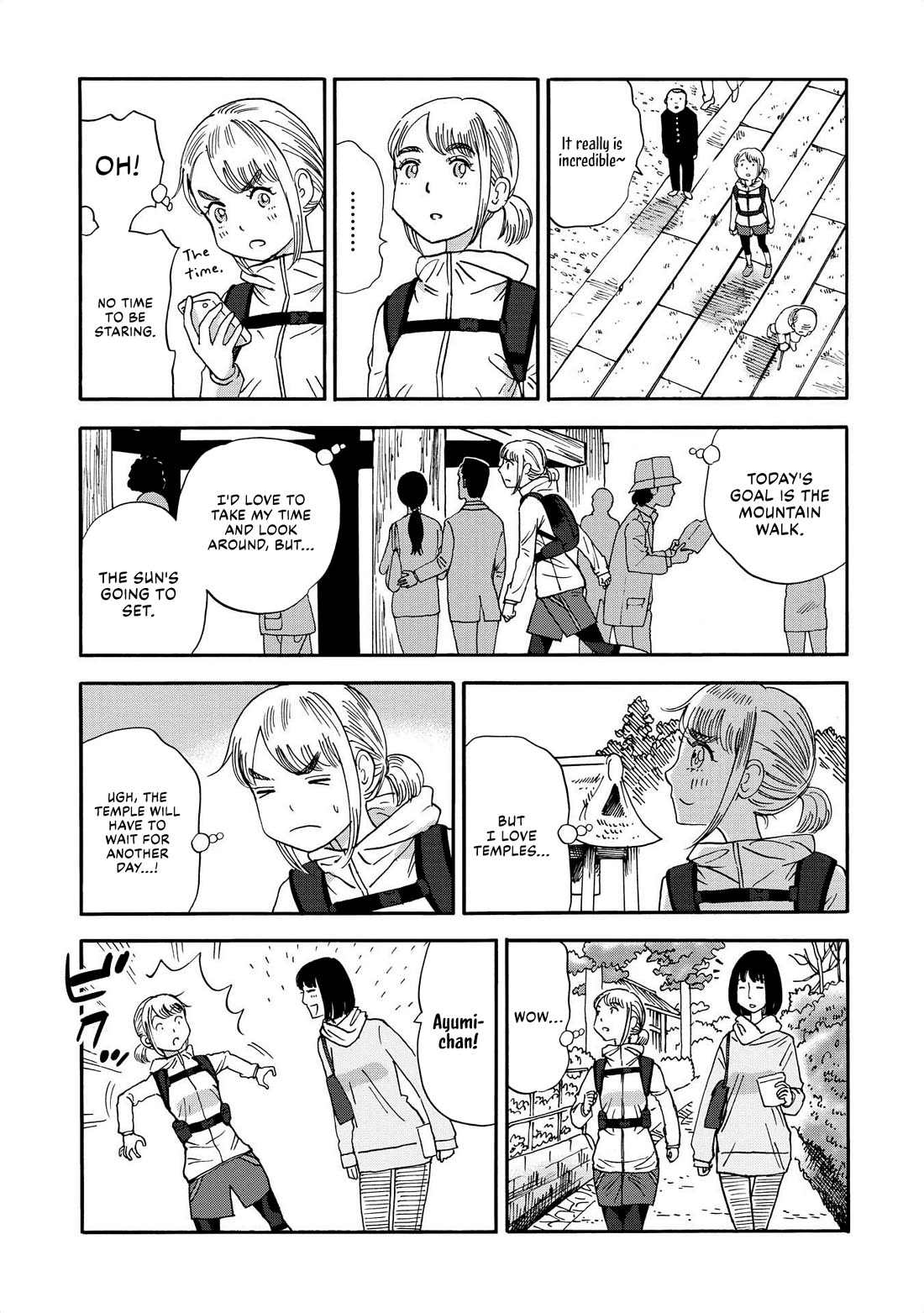 Yama to Shokuyoku to Watashi Chapter 19 page 3 - Chapter 19: The Impermanence of the fried foods of Kamakura