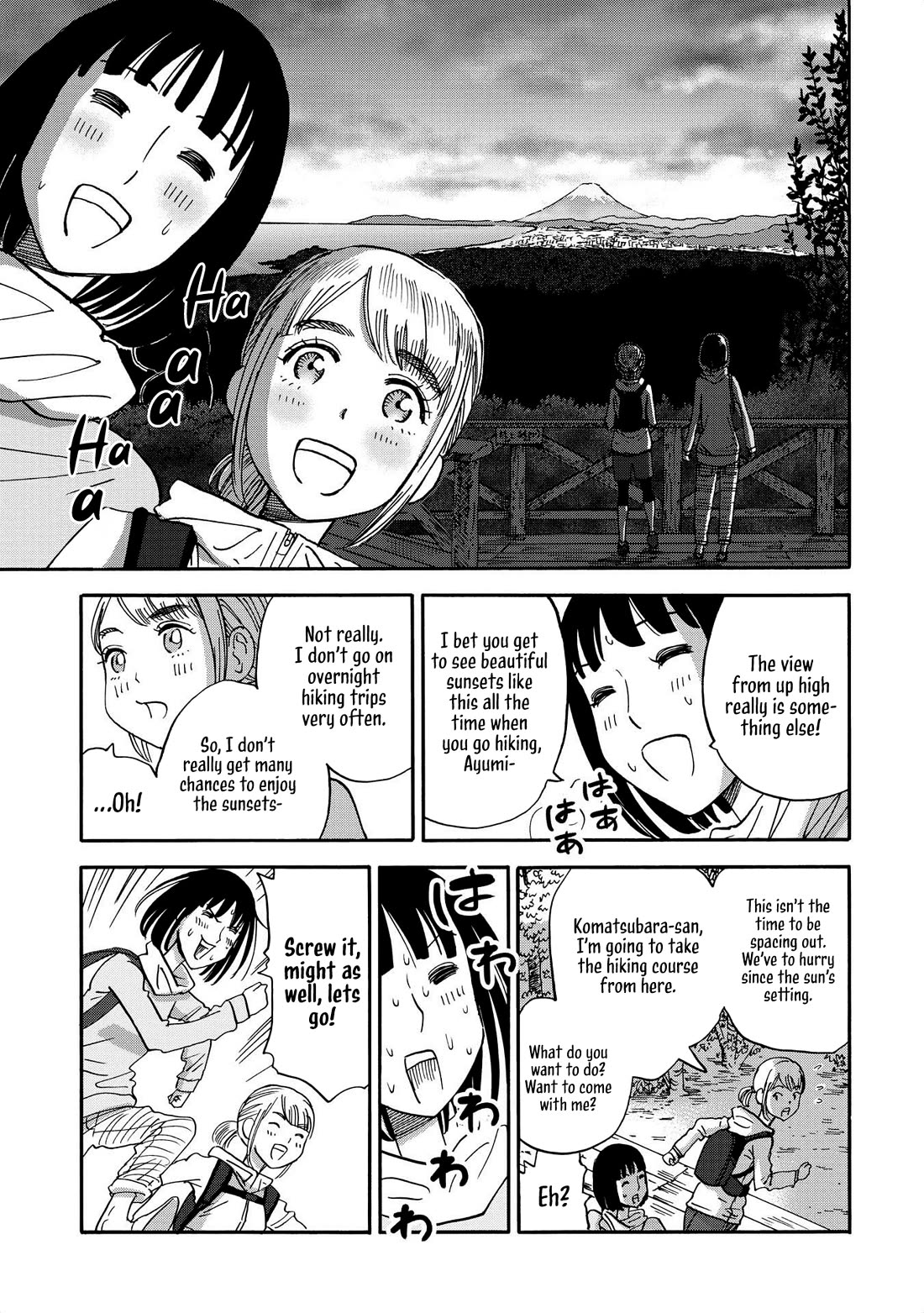 Yama to Shokuyoku to Watashi Chapter 19 page 7 - Chapter 19: The Impermanence of the fried foods of Kamakura