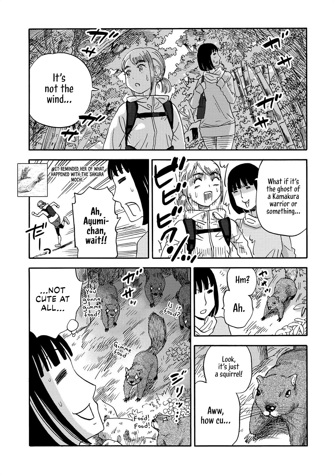Yama to Shokuyoku to Watashi Chapter 19 page 9 - Chapter 19: The Impermanence of the fried foods of Kamakura